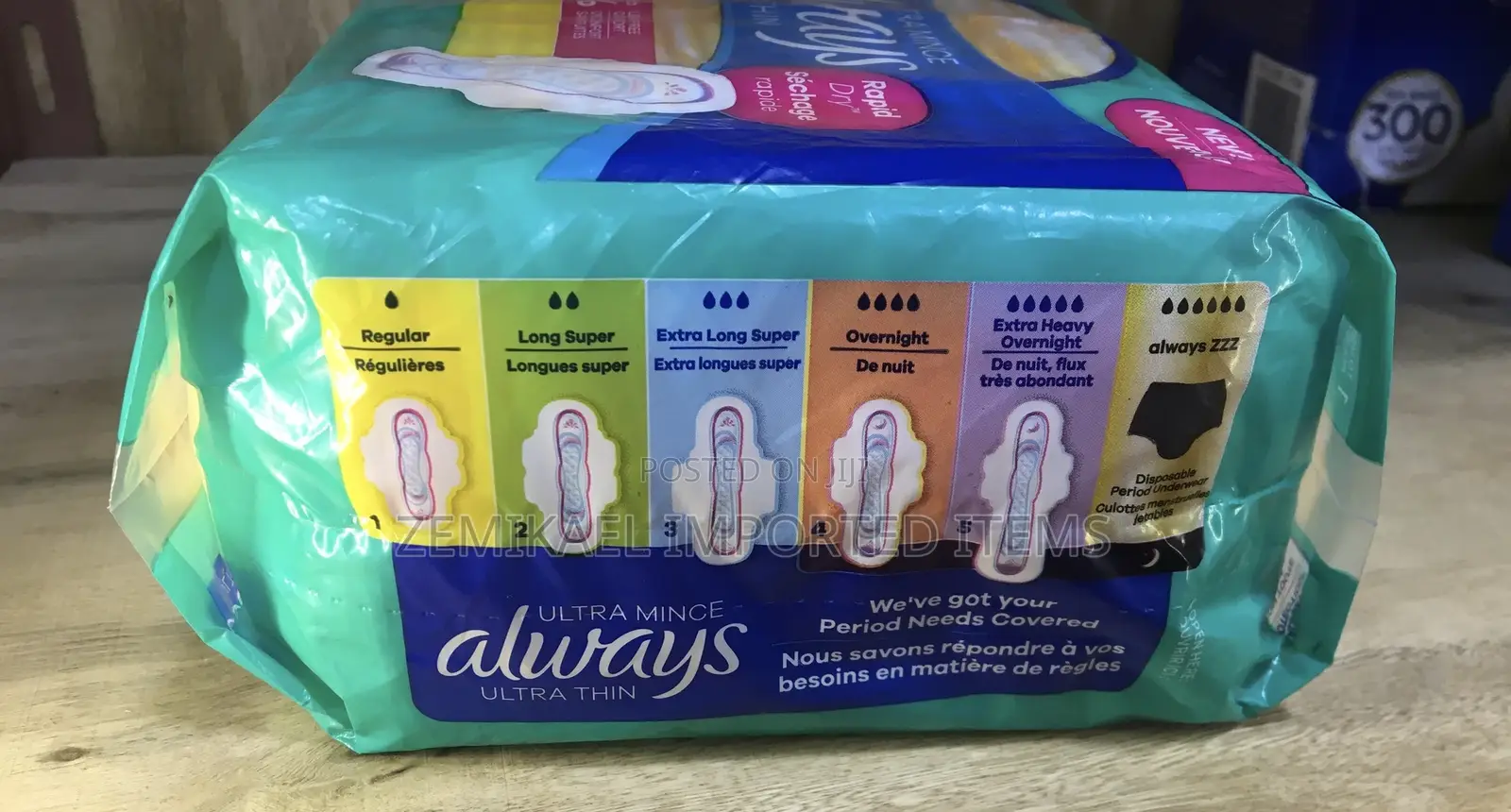 Always Modes | 48 Pads | Imported From Canada