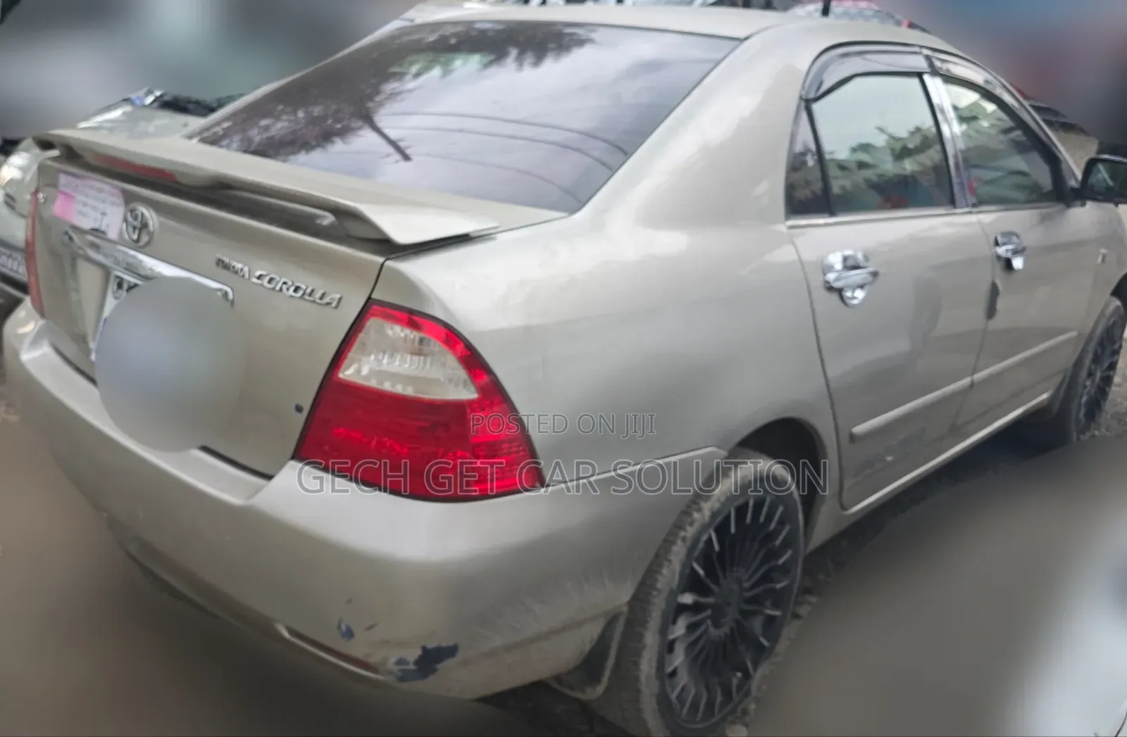 Toyota Corolla 2007 Gold