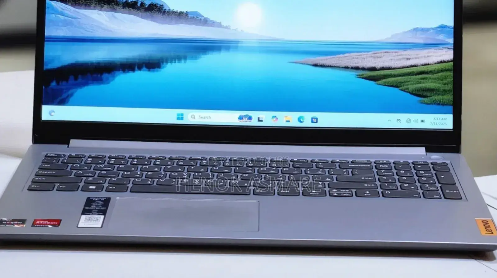 New Laptop Lenovo Ideapad 3 8GB AMD Ryzen 5 SSD 512GB