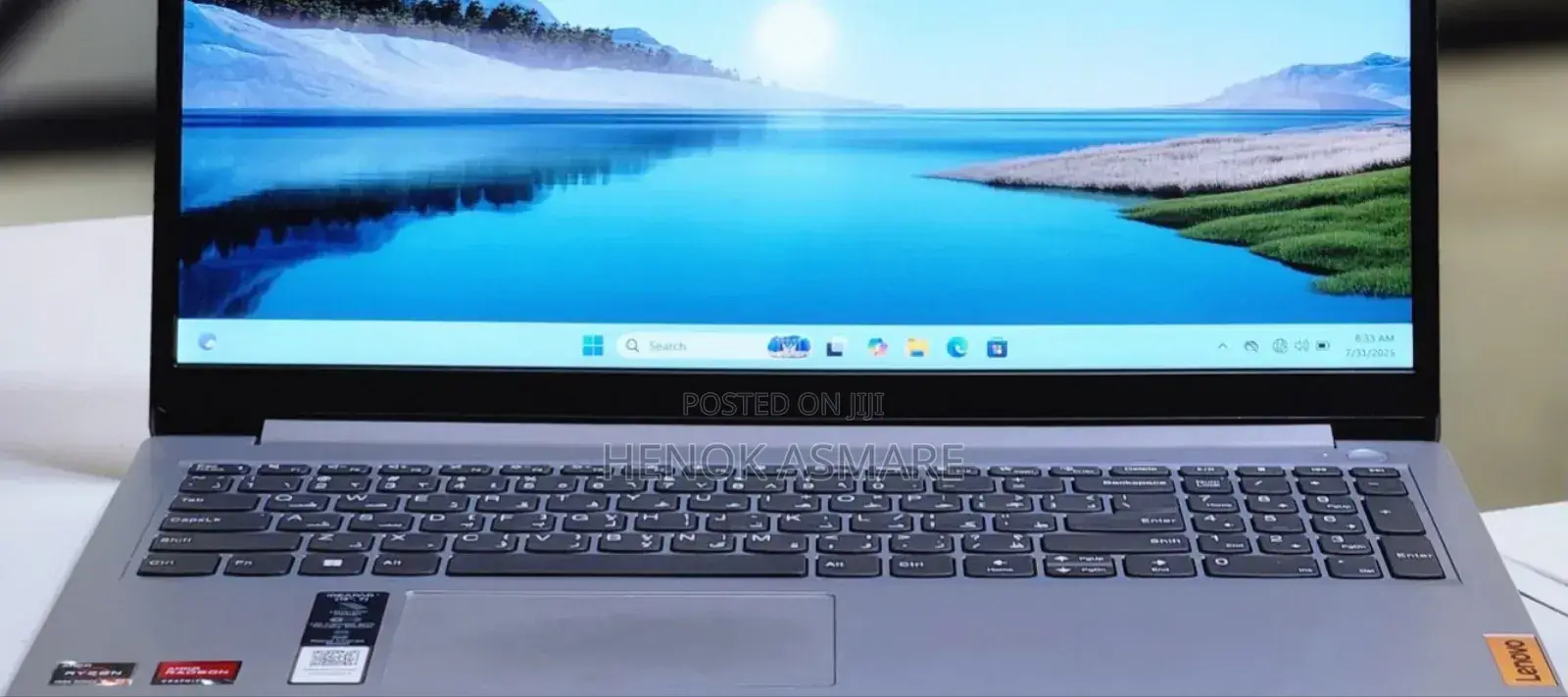 New Laptop Lenovo Ideapad 3 8GB AMD Ryzen 5 SSD 512GB