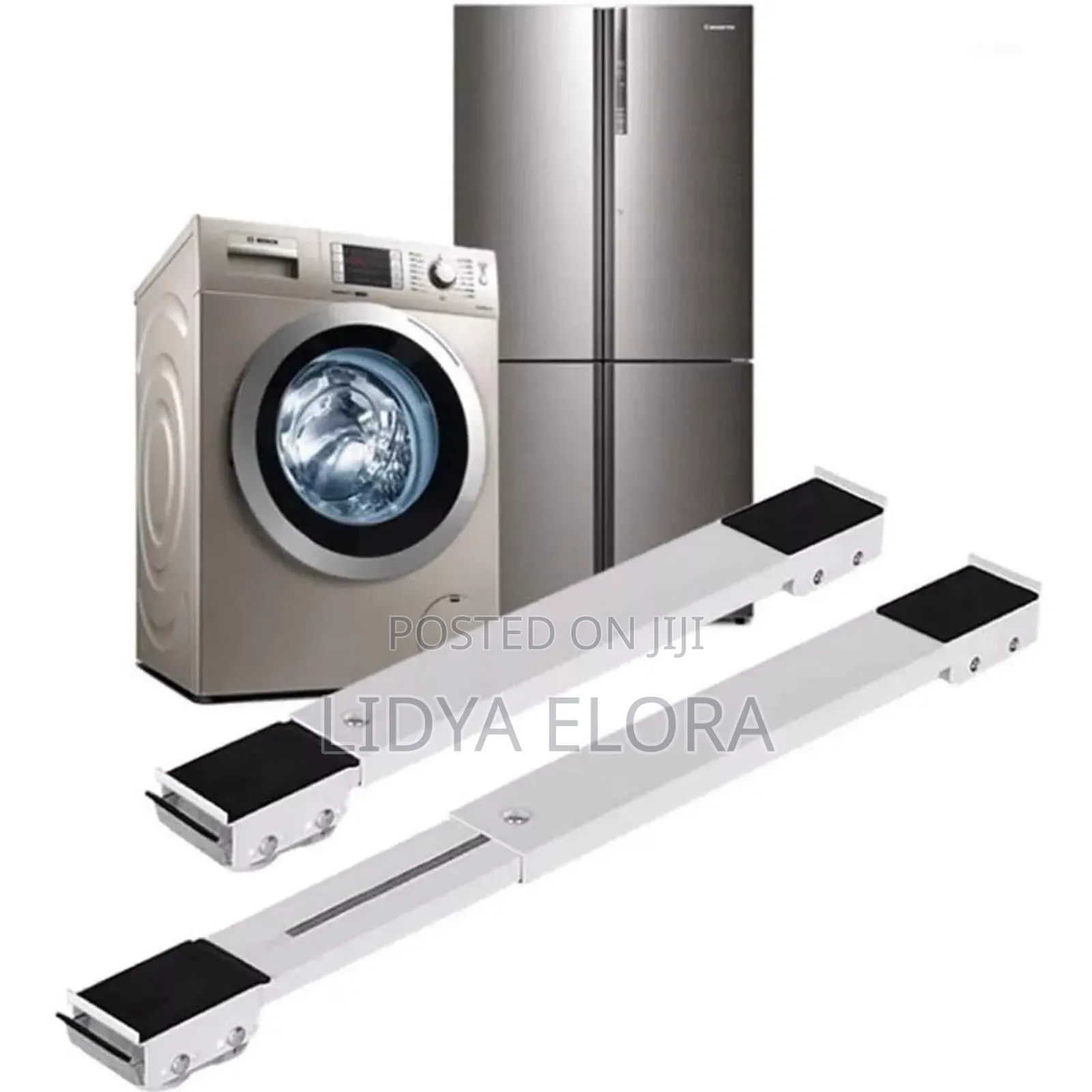 Adjustable Moving Roller Wheels Stand With Brake