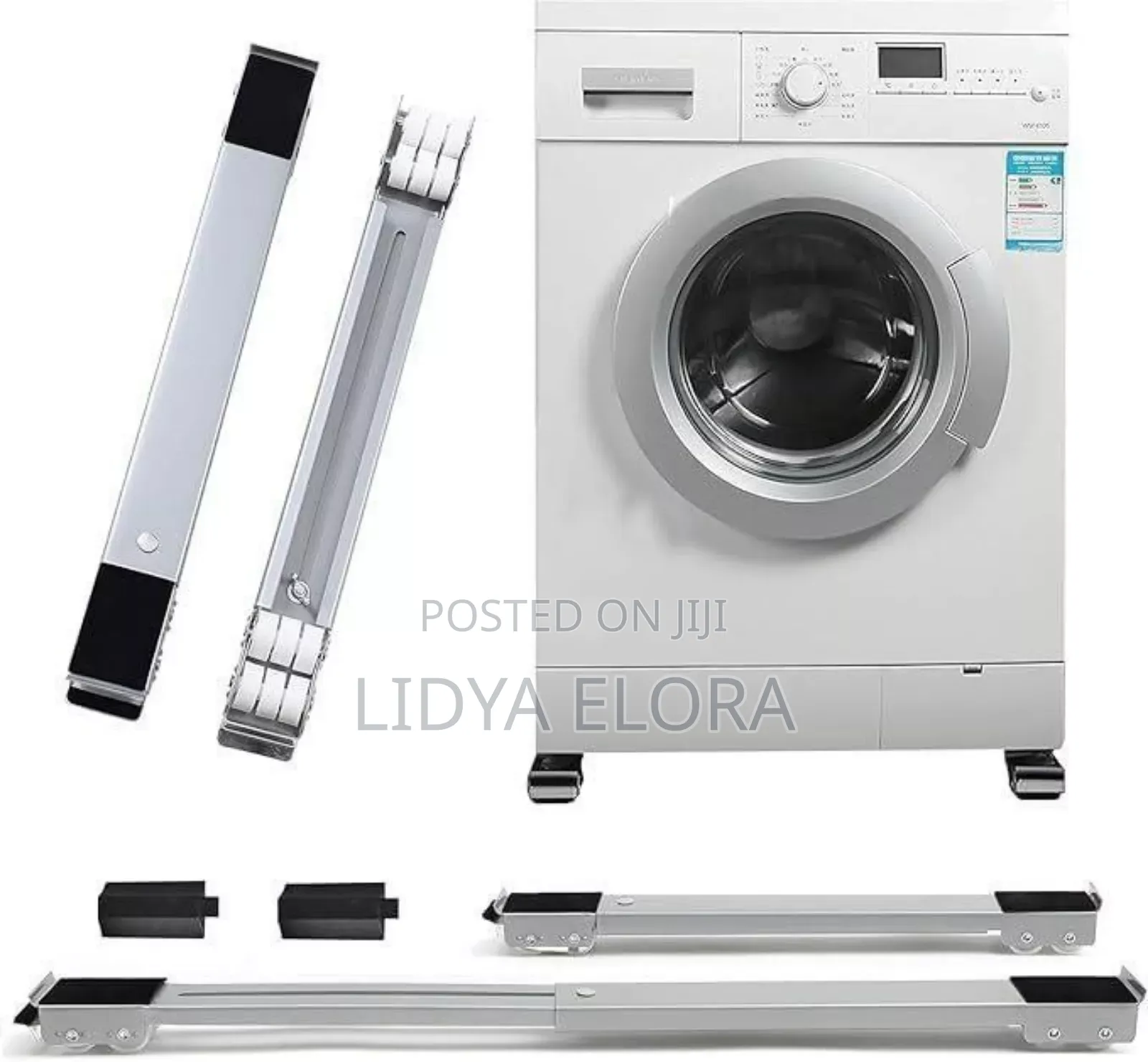 Adjustable Moving Roller Wheels Stand With Brake