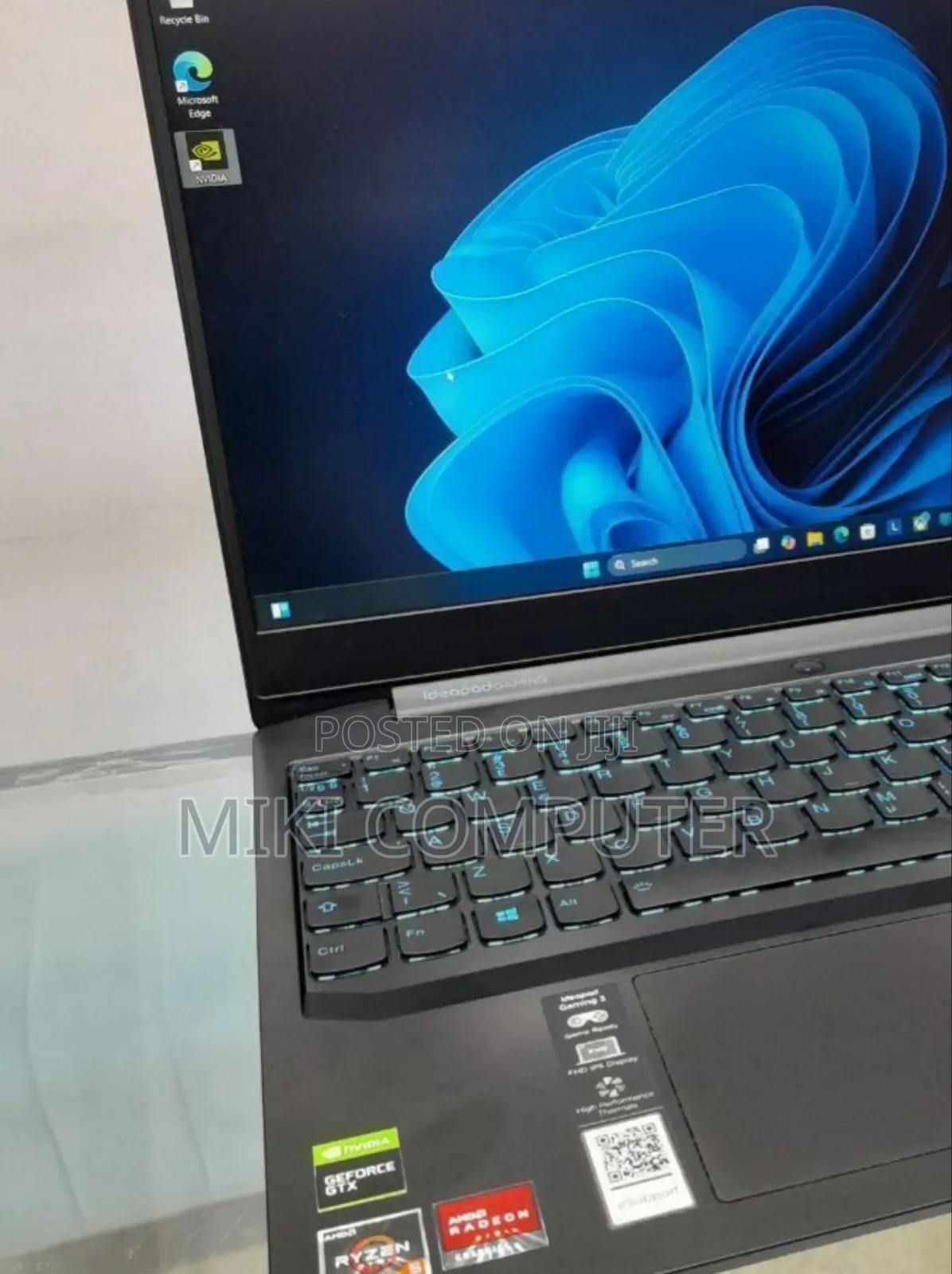 New Laptop Lenovo Ideapad 3 16GB AMD Ryzen 5 SSD 256GB