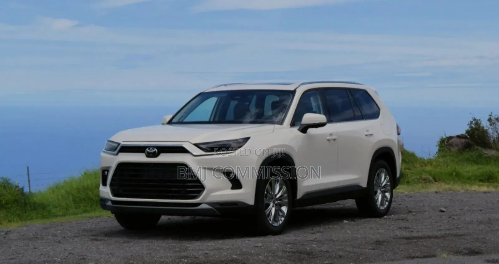 New Toyota Highlander Platinum 2025 Ivory