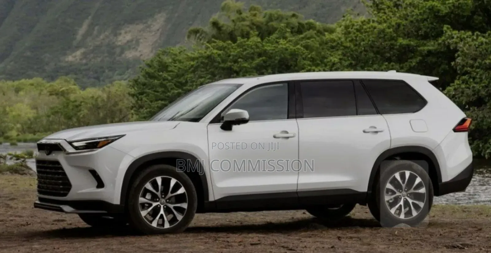 New Toyota Highlander Platinum 2025 Ivory