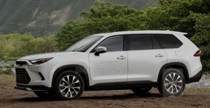 New Toyota Highlander Platinum 2025 Ivory