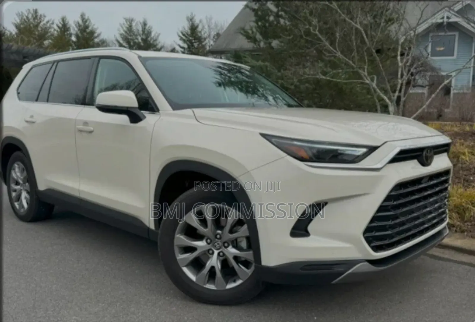 New Toyota Highlander Platinum 2025 Ivory