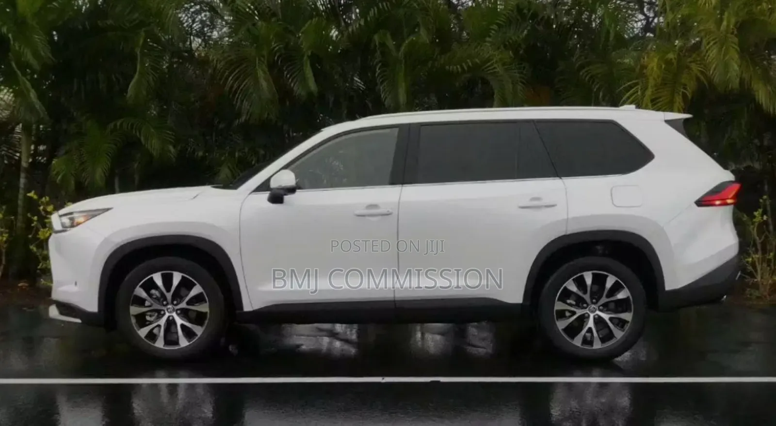New Toyota Highlander Platinum 2025 Ivory
