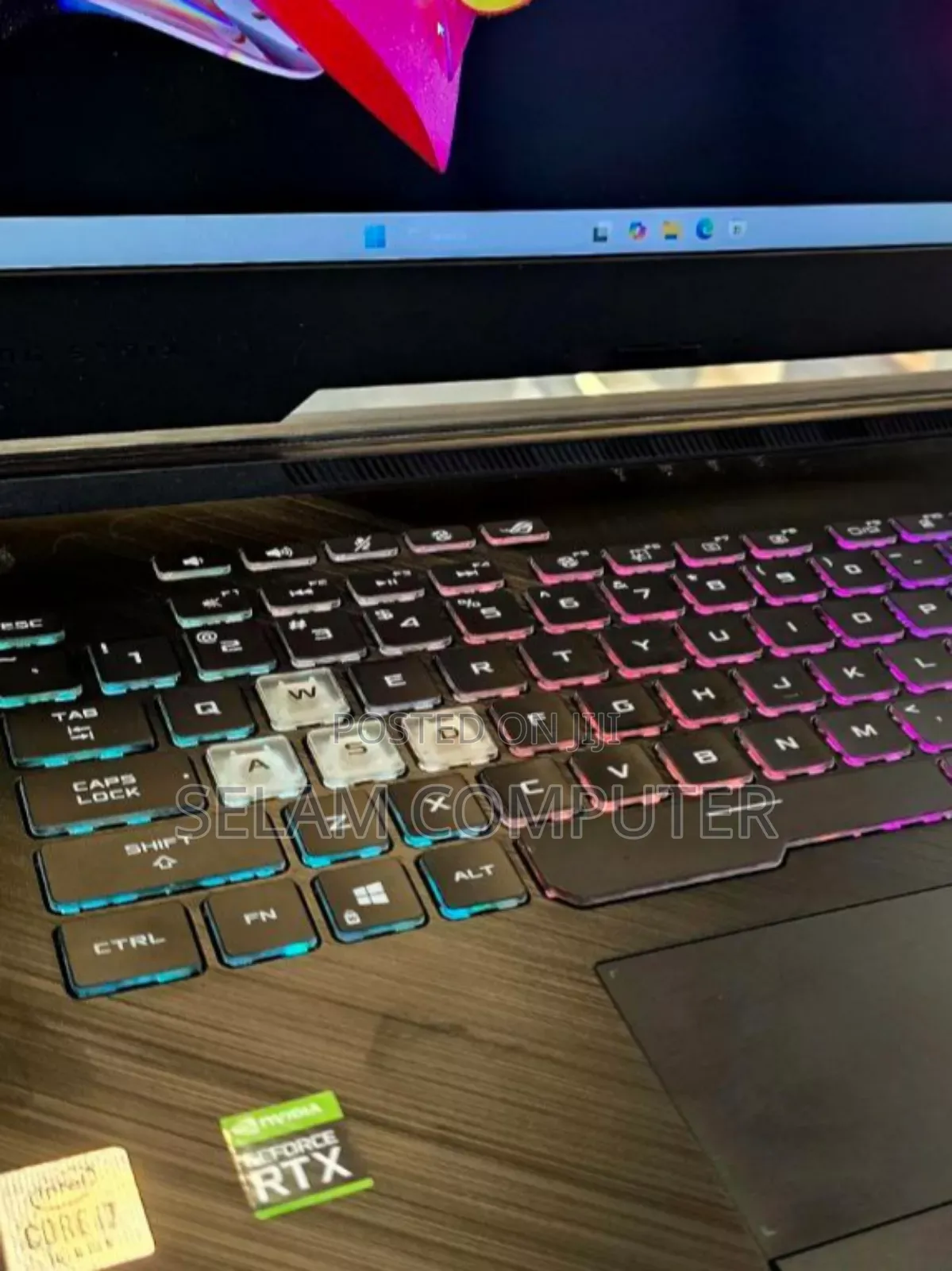 New Laptop Asus ROG Strix G15 16GB Intel Core I7 SSD 512GB