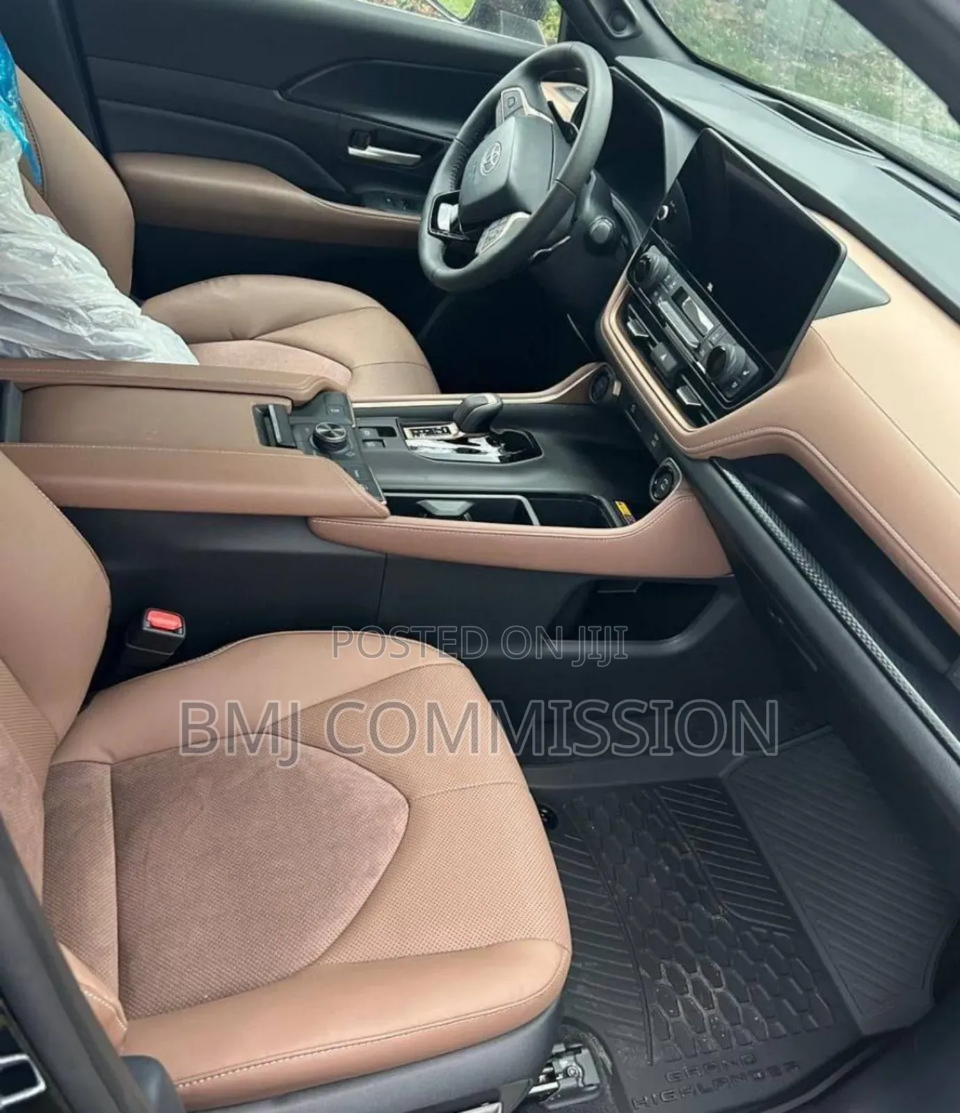 New Toyota Highlander Platinum 2025 Black