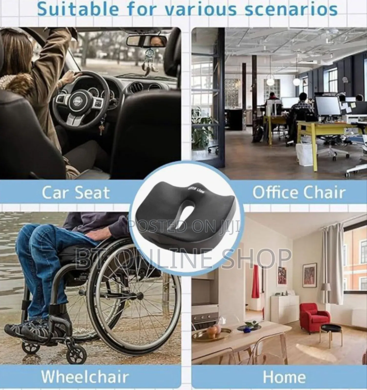 Green Lion Orthopedic Seat Cushion