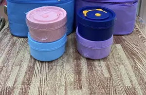 Photo - Isolated Lunch Box With Bag