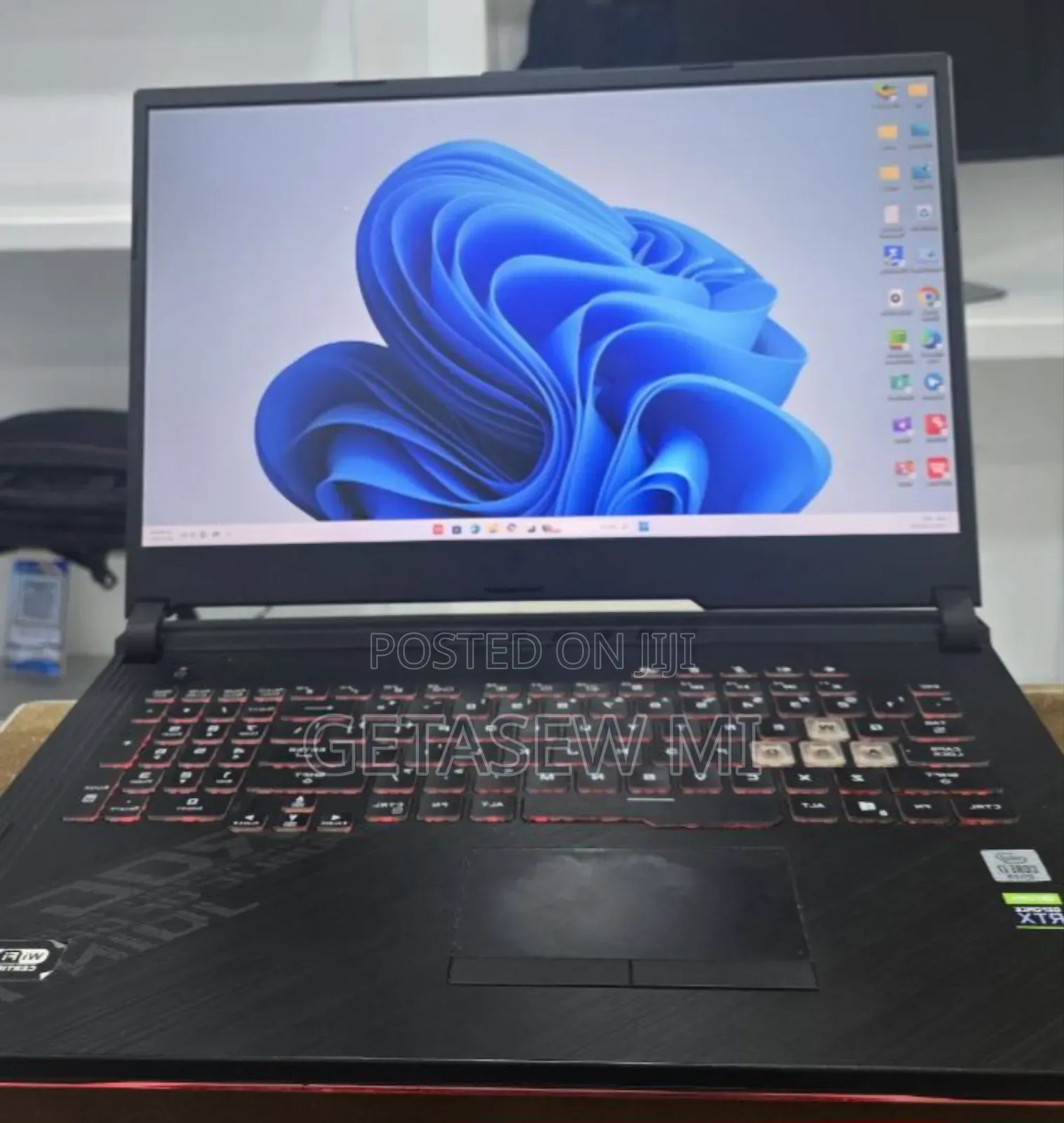 New Laptop Asus ROG Strix G15 16GB Intel Core I7 SSD 1T