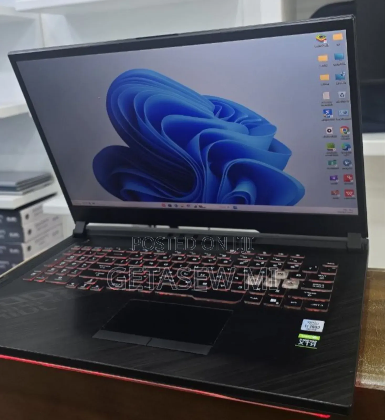 New Laptop Asus ROG Strix G15 16GB Intel Core I7 SSD 1T