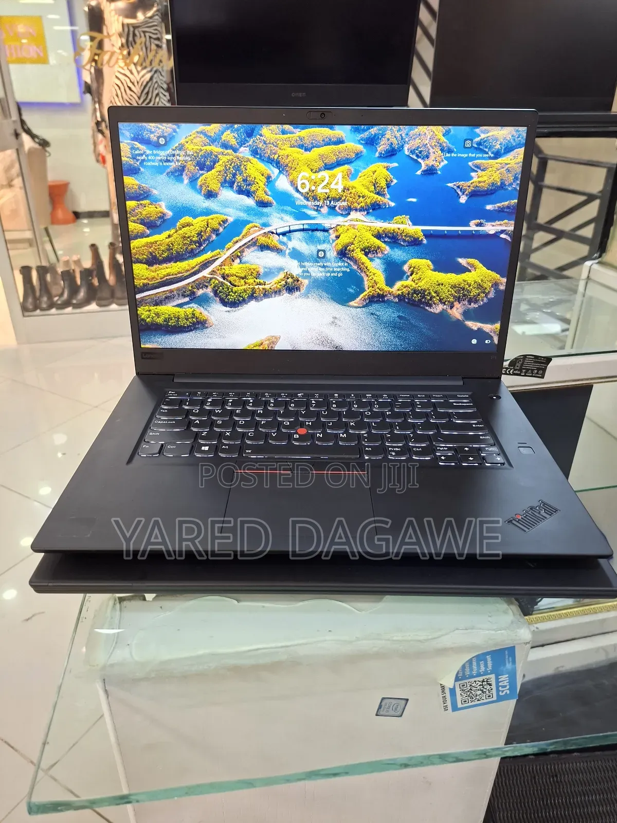 New Laptop Lenovo ThinkPad P1 Gen 3 16GB Intel Core I7 SSD 512GB