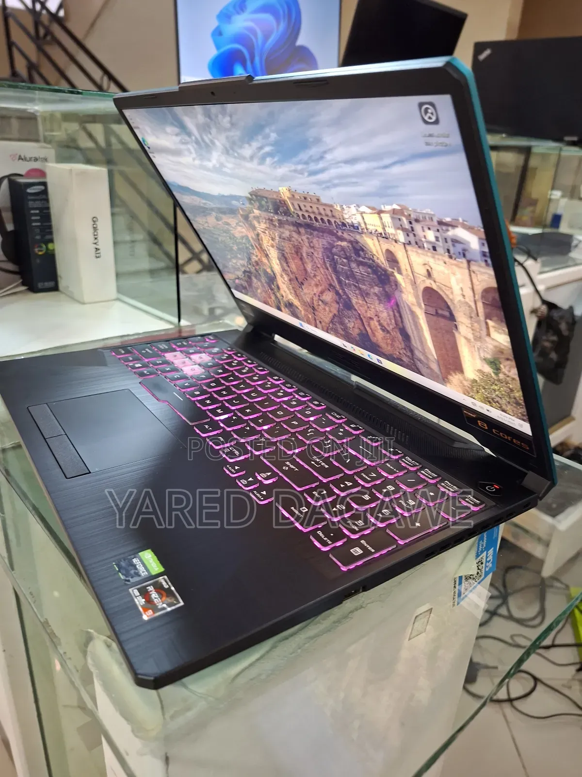 New Laptop Asus TUF Gaming A15 16GB AMD Ryzen 9 SSD 512GB