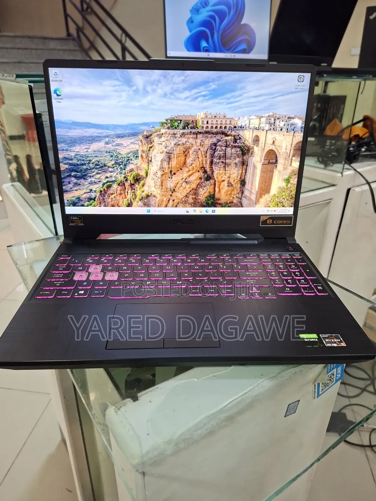 New Laptop Asus TUF Gaming A15 16GB AMD Ryzen 9 SSD 512GB