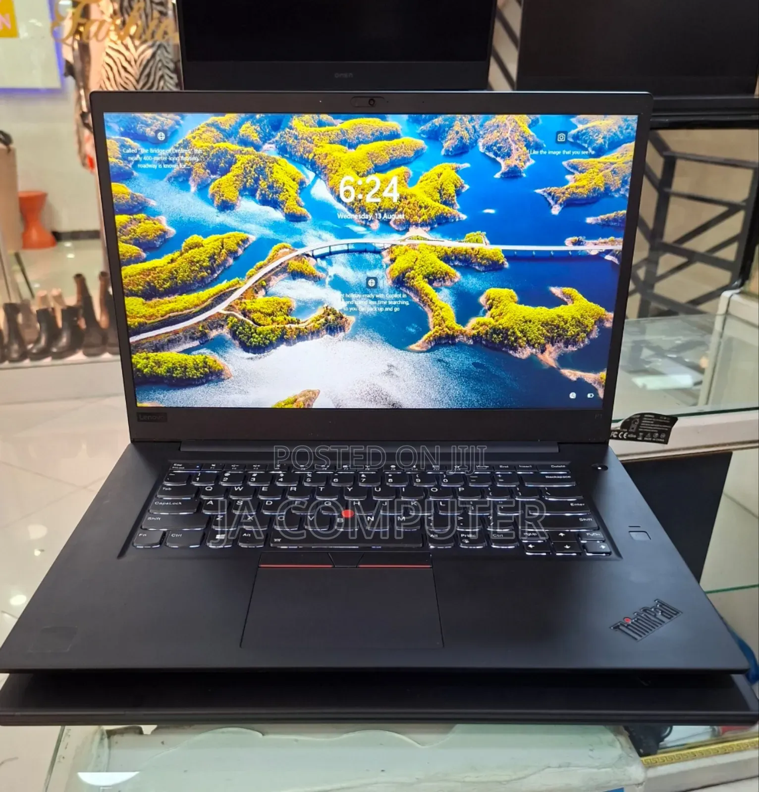 New Laptop Lenovo ThinkPad P1 Gen 3 16GB Intel Core I7 SSD 512GB