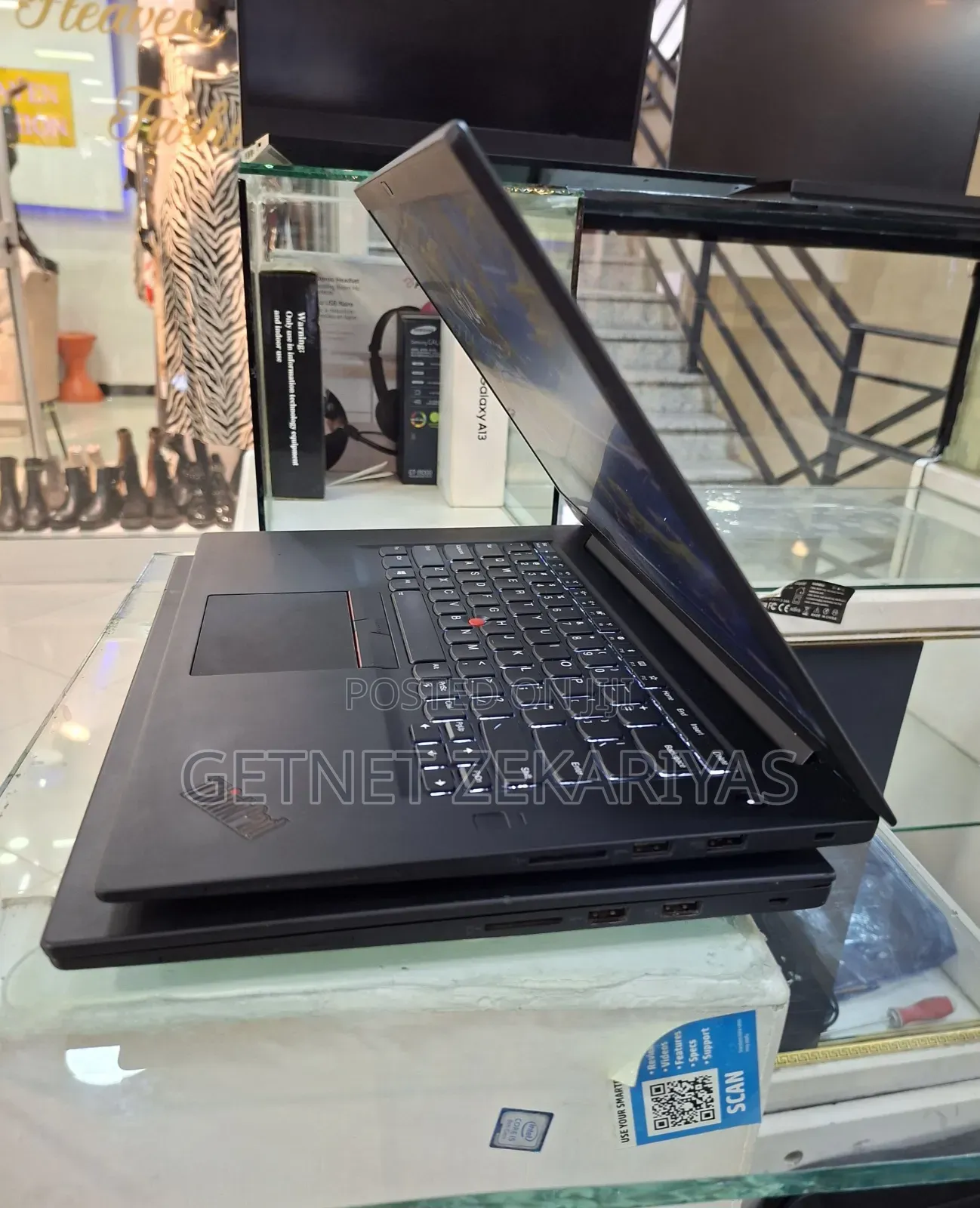 New Laptop Lenovo ThinkPad P1 Gen 3 16GB Intel Core I7 SSD 512GB