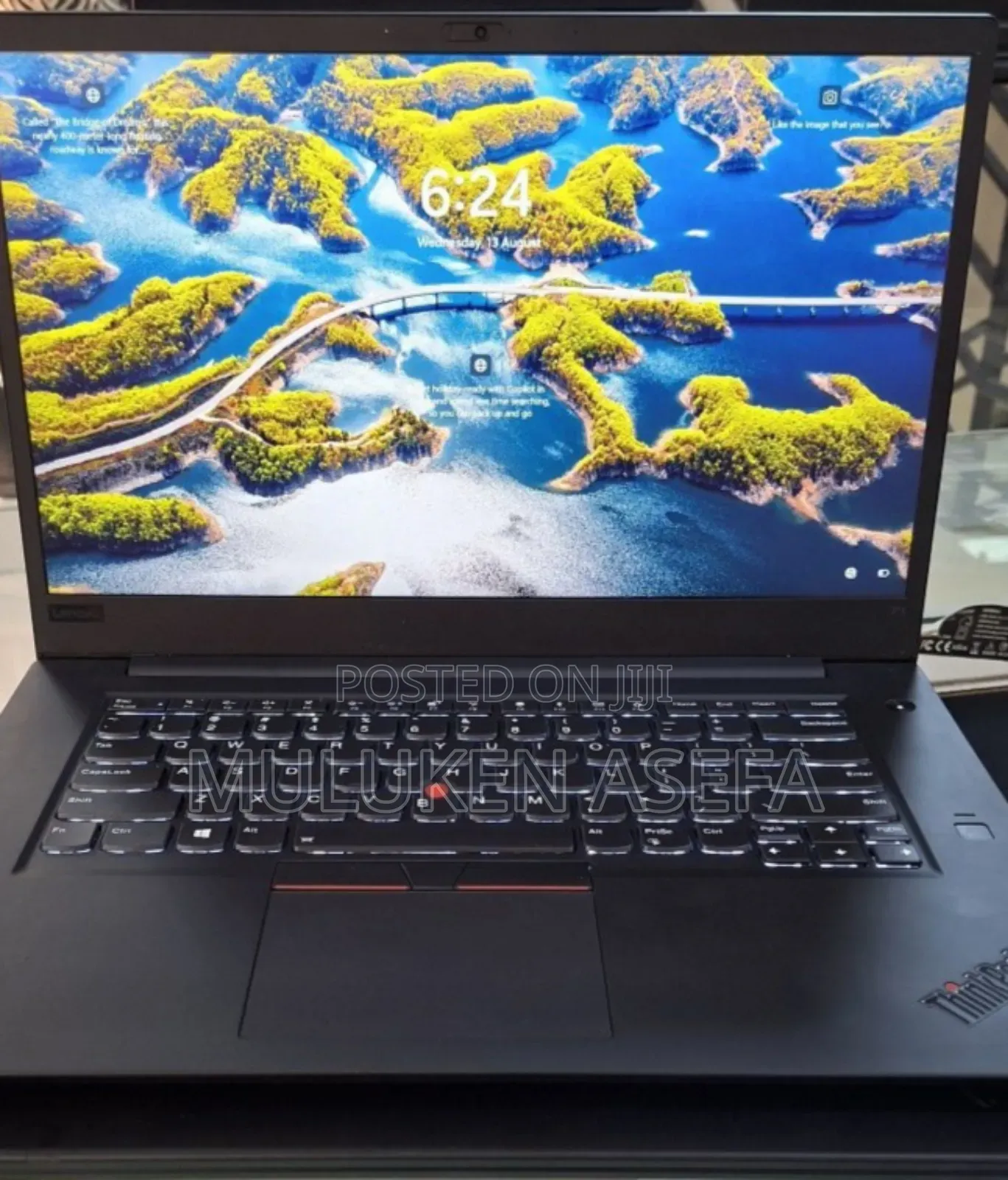 New Laptop Lenovo ThinkPad P1 Gen 3 16GB Intel Core I7 SSD 512GB