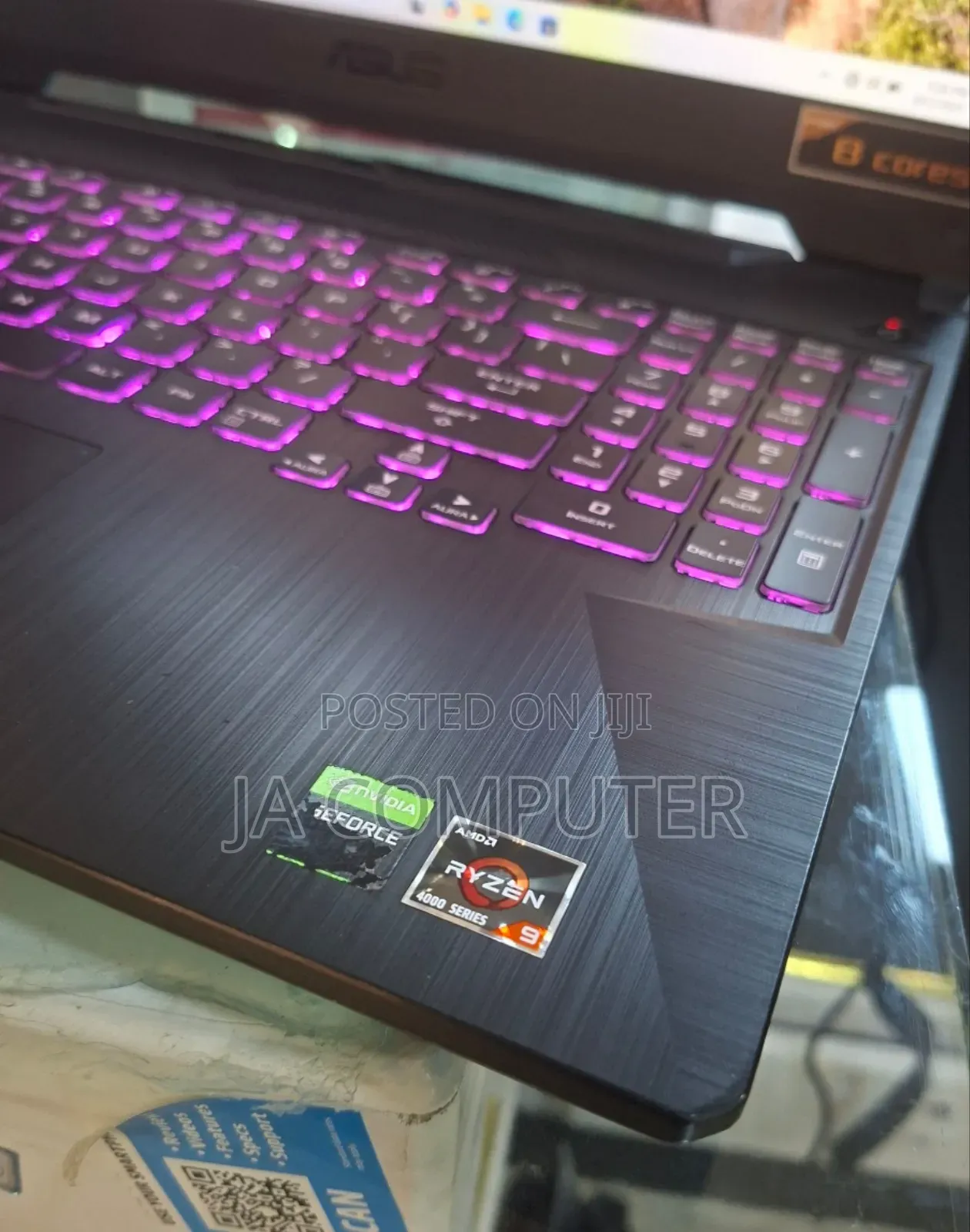 New Laptop Asus TUF Gaming A15 16GB AMD Ryzen 9 SSD 512GB