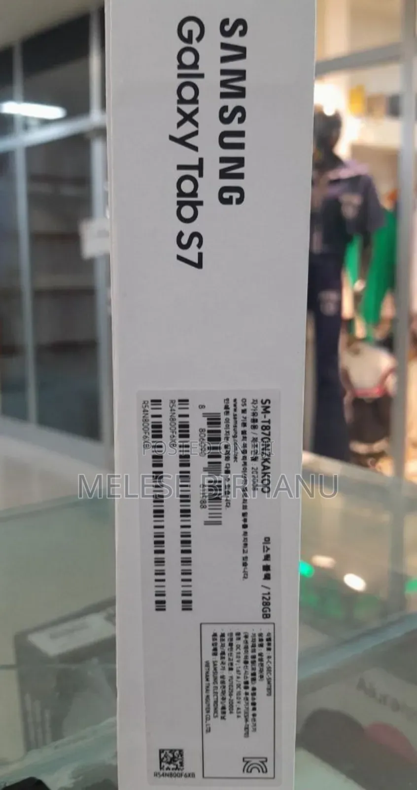 New Samsung Galaxy Tab S7 128 GB Silver