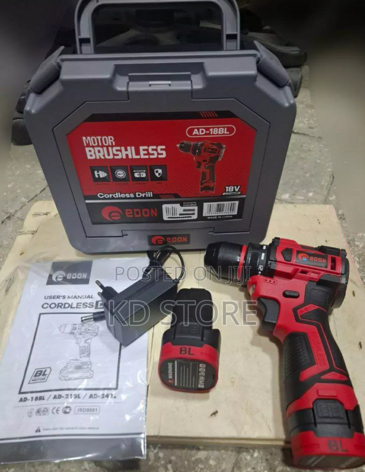 Brushless Cordless Drill