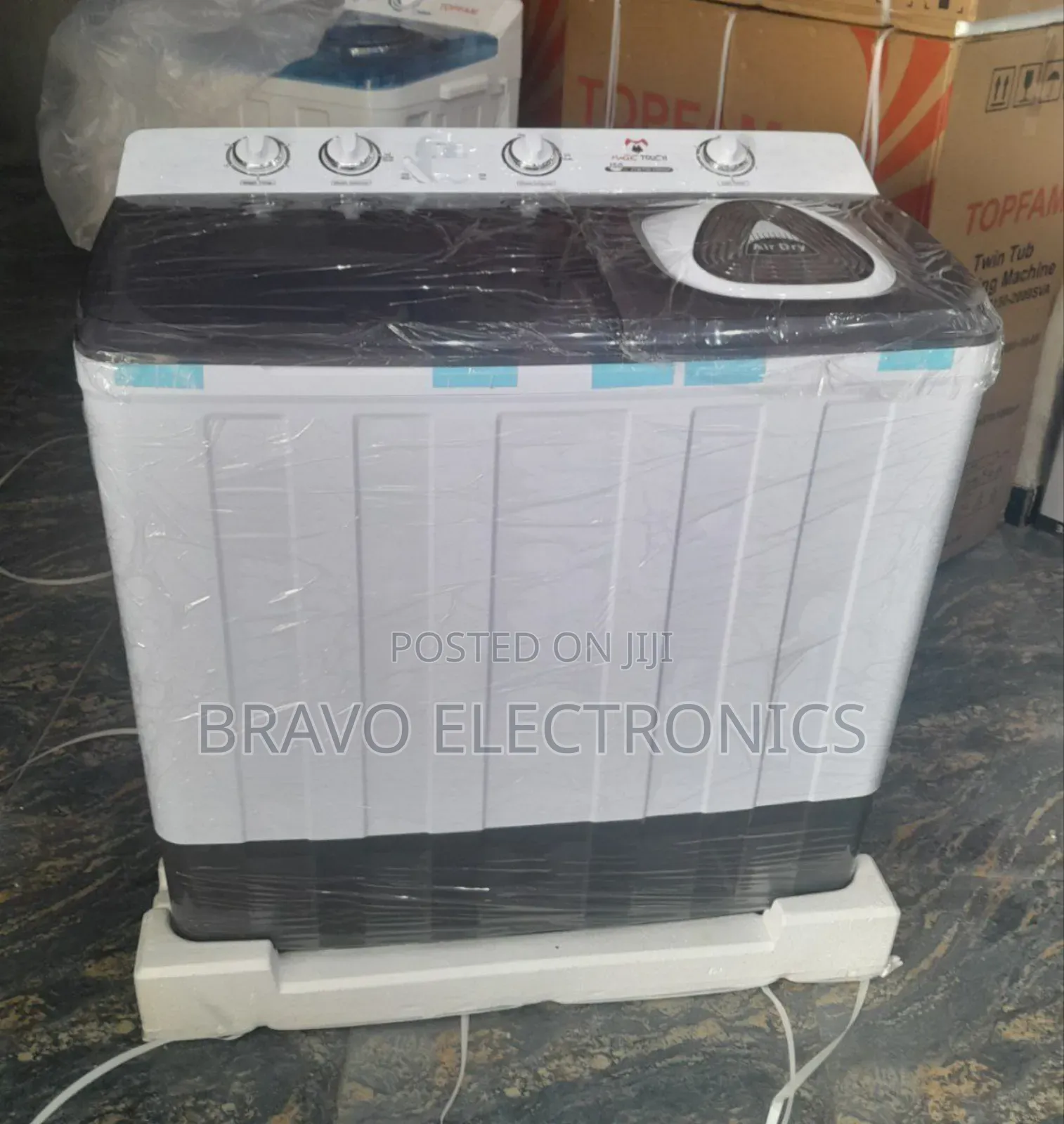 Magic Touch 15kg Washing Machine – Big Loads, Gentle Care!