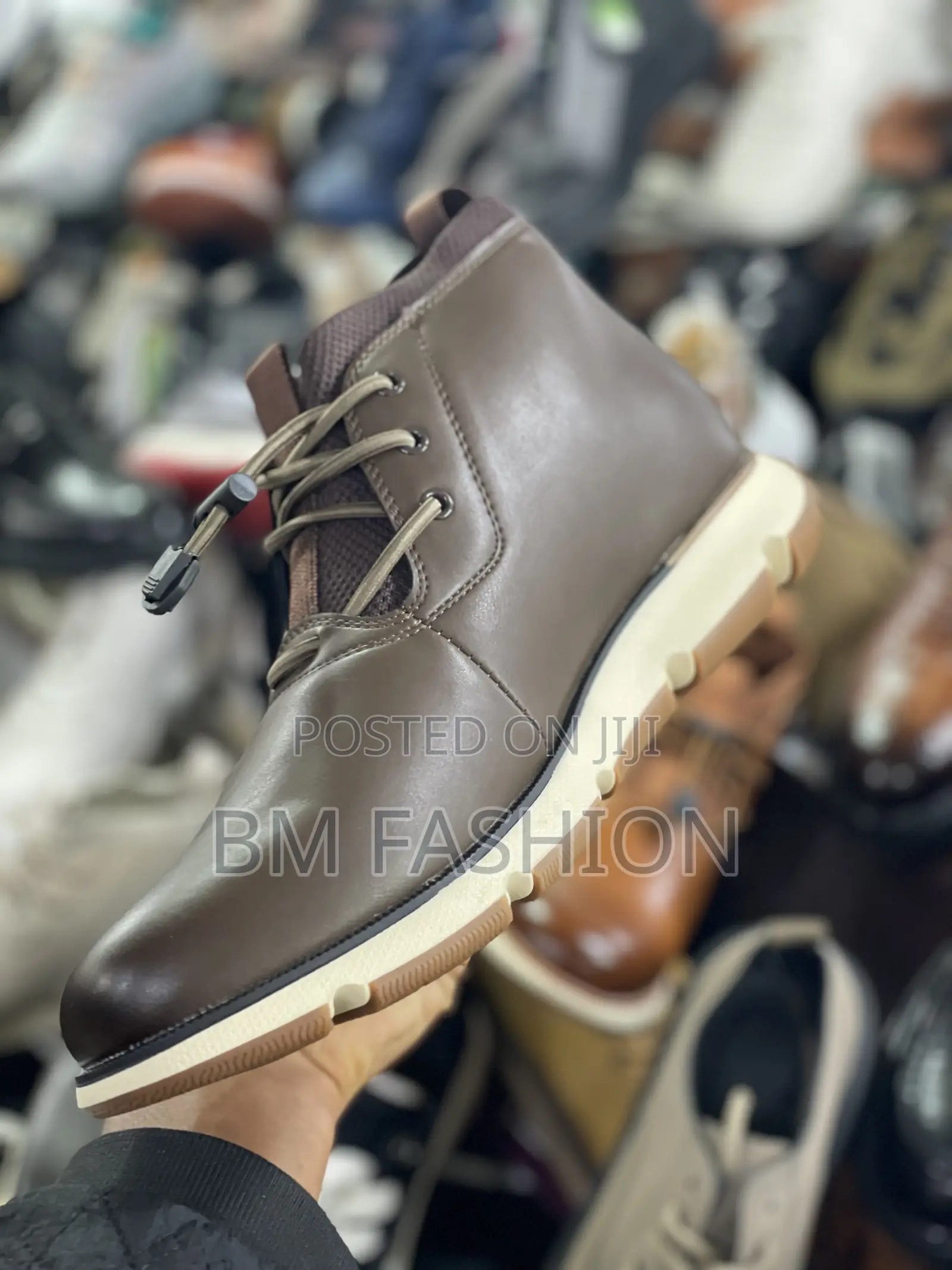 Rushine Ankle Boots Faux Leather Casual Shoes