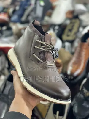 Rushine Ankle Boots Faux Leather Casual Shoes