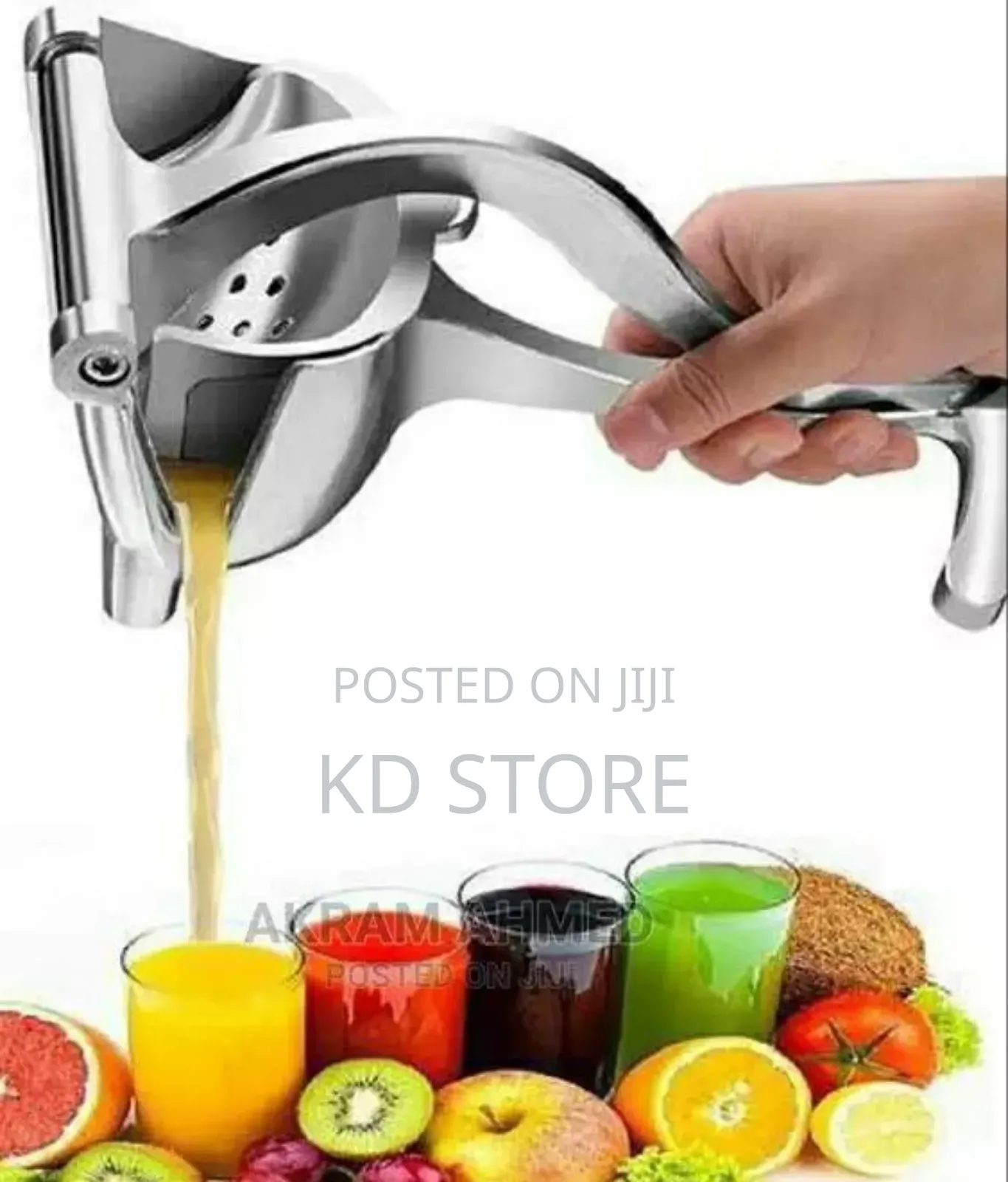 Manual Hand Press Fruit Juicer