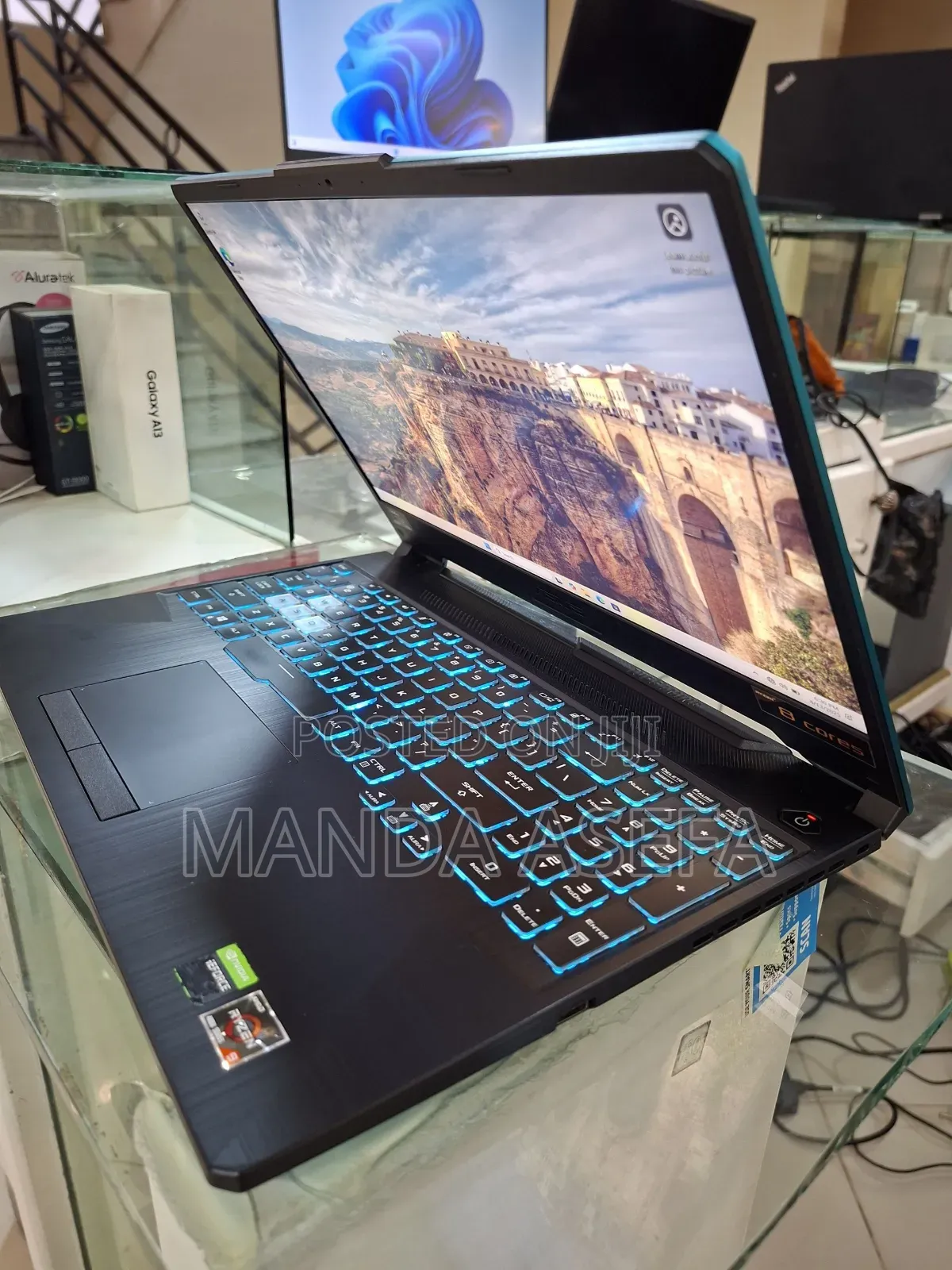 New Laptop Asus TUF Gaming A15 16GB AMD Ryzen 9 SSD 512GB