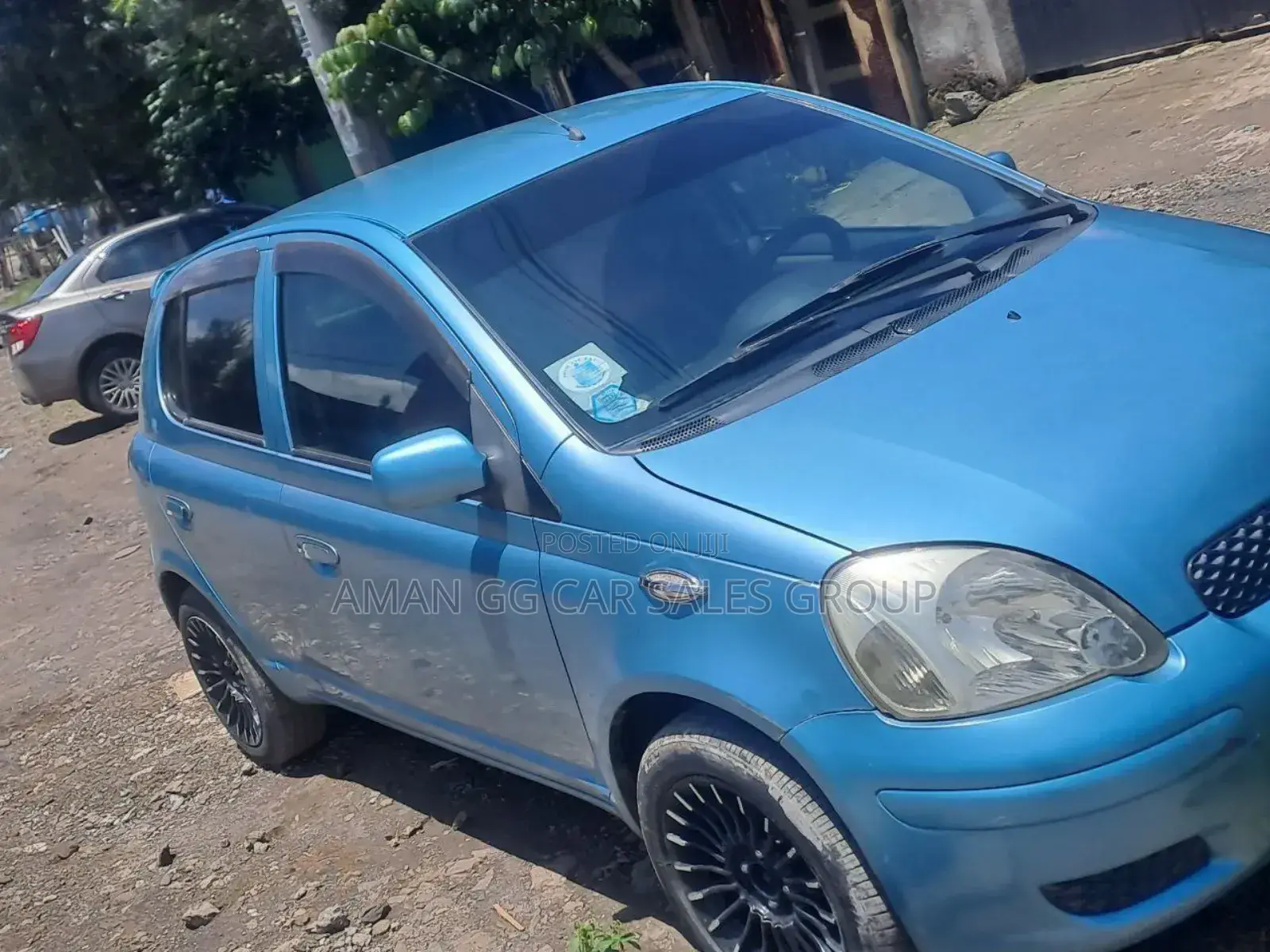 Toyota Vitz 2003 Blue