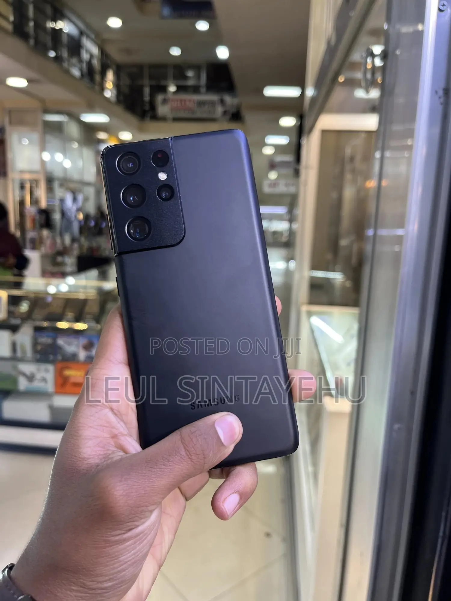 New Samsung Galaxy S21 Ultra 5G 128 GB Black