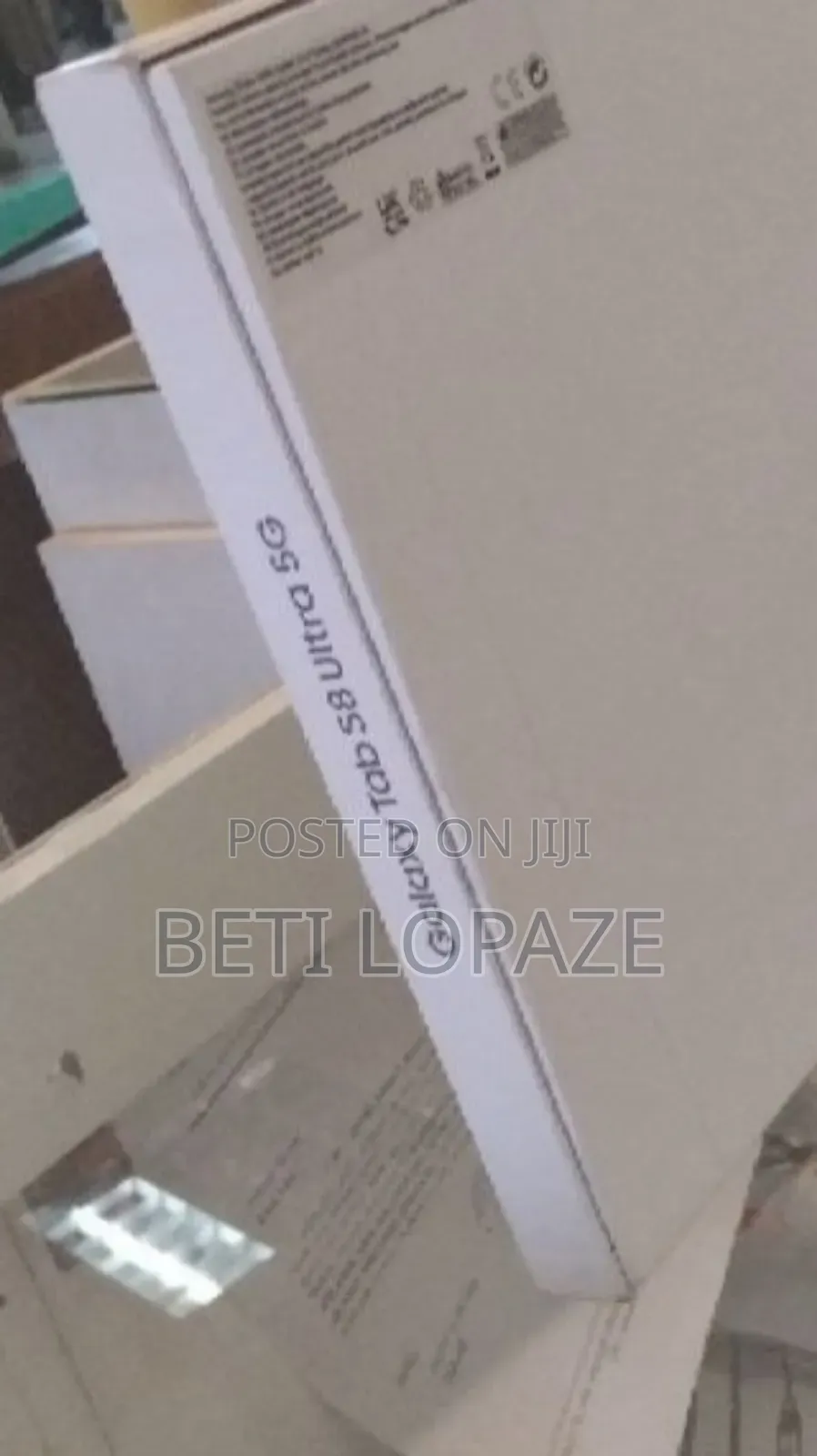 New Samsung Galaxy Tab S8 Ultra 128 GB Black