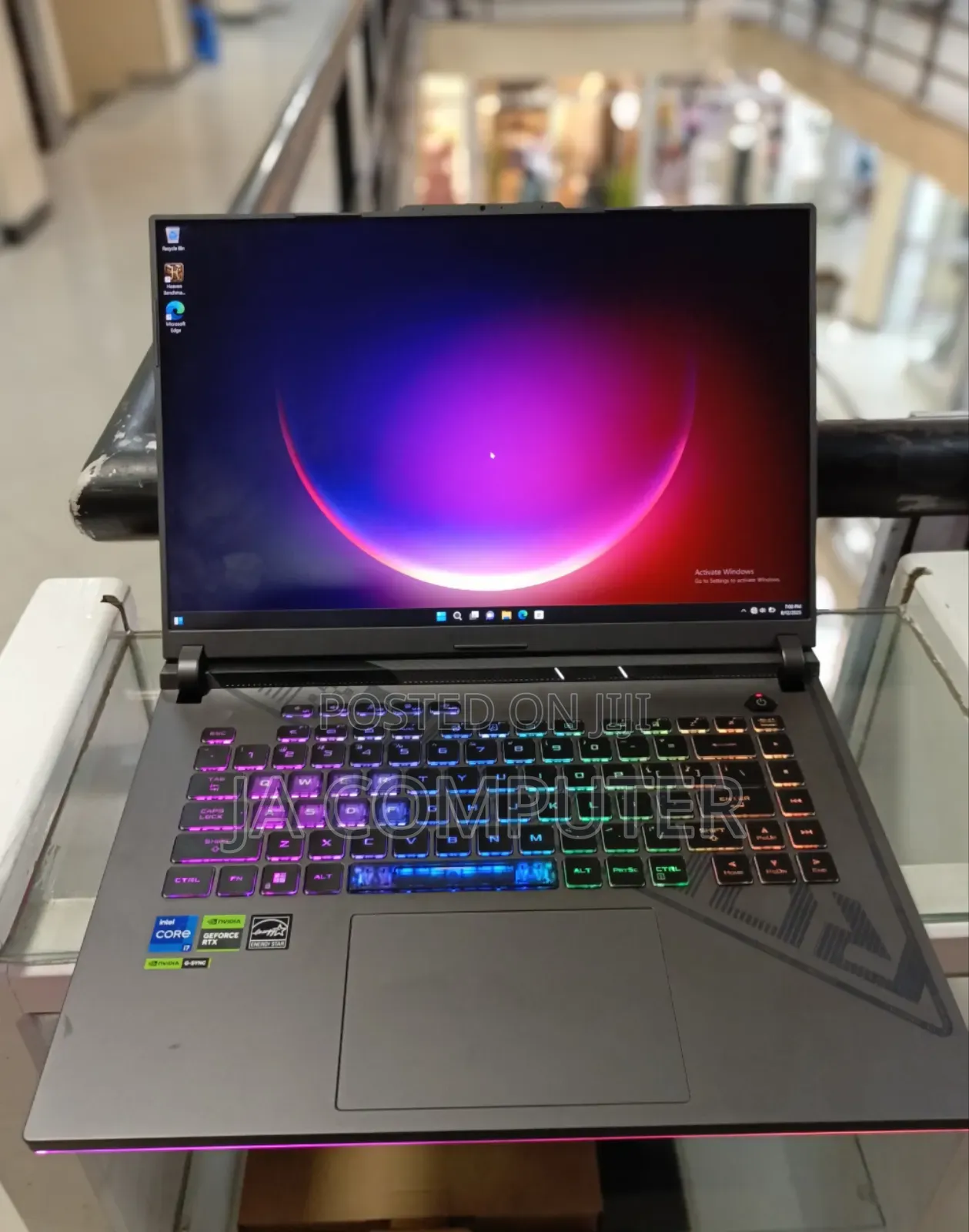 New Laptop Asus ROG Strix G16 G614 16GB Intel Core I7 SSD 1T