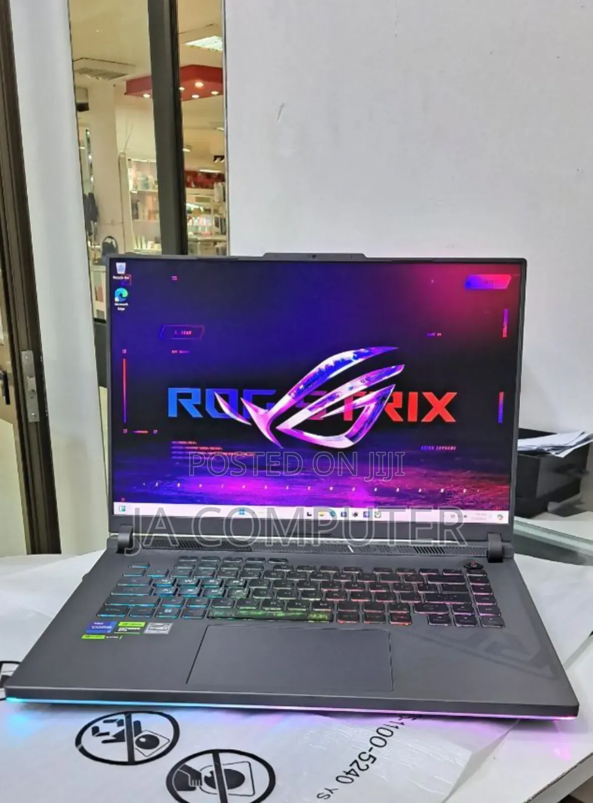 New Laptop Asus ROG Strix G16 G614 16GB Intel Core I7 SSD 1T