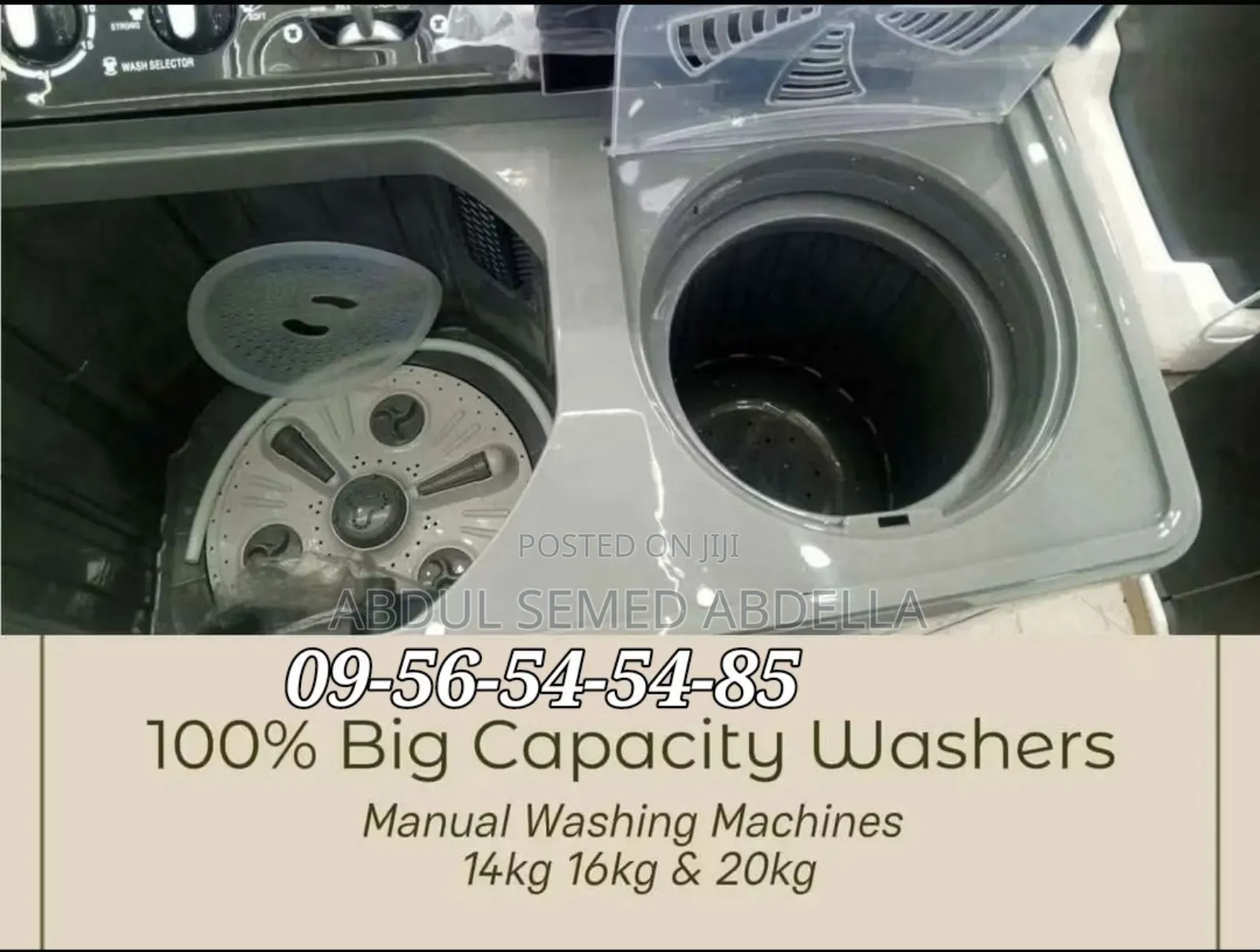 Ardo Washing Machine 16kg