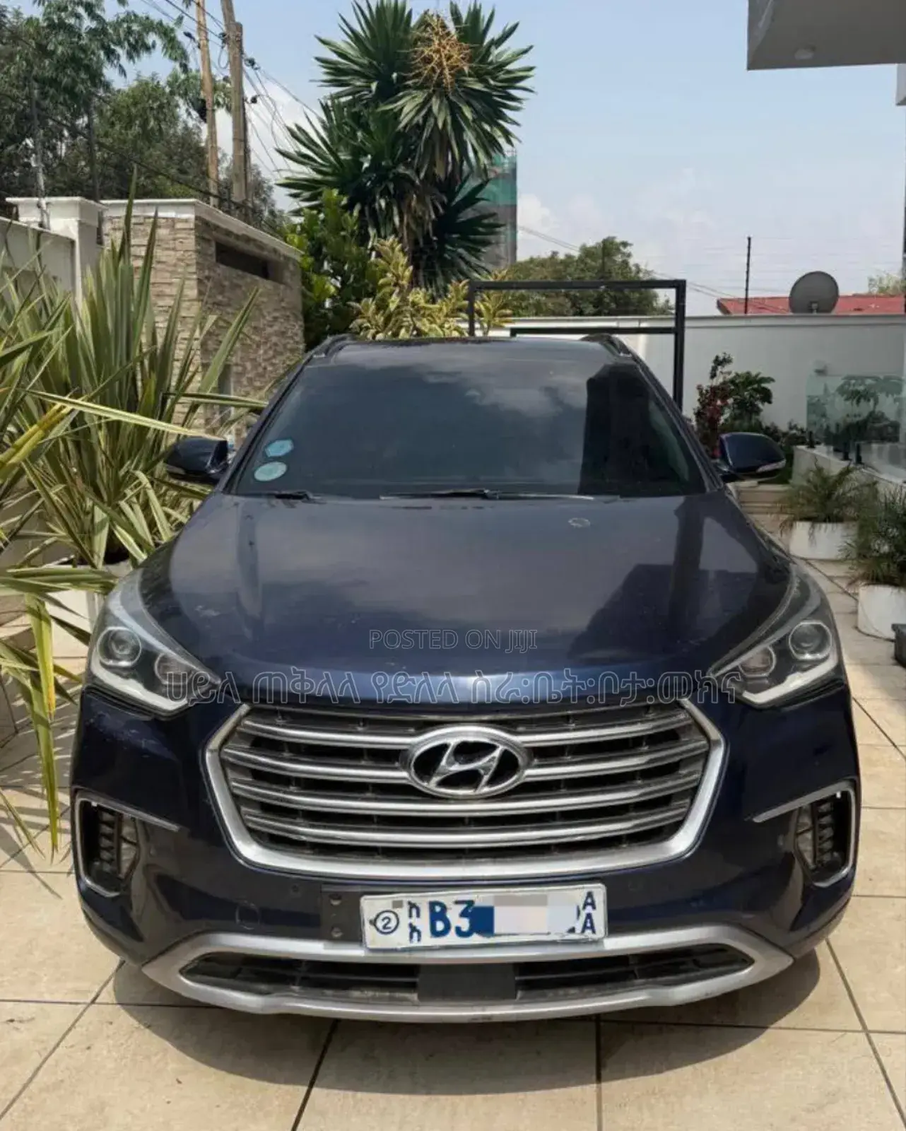 Hyundai Santa Fe 2017 Matt Black