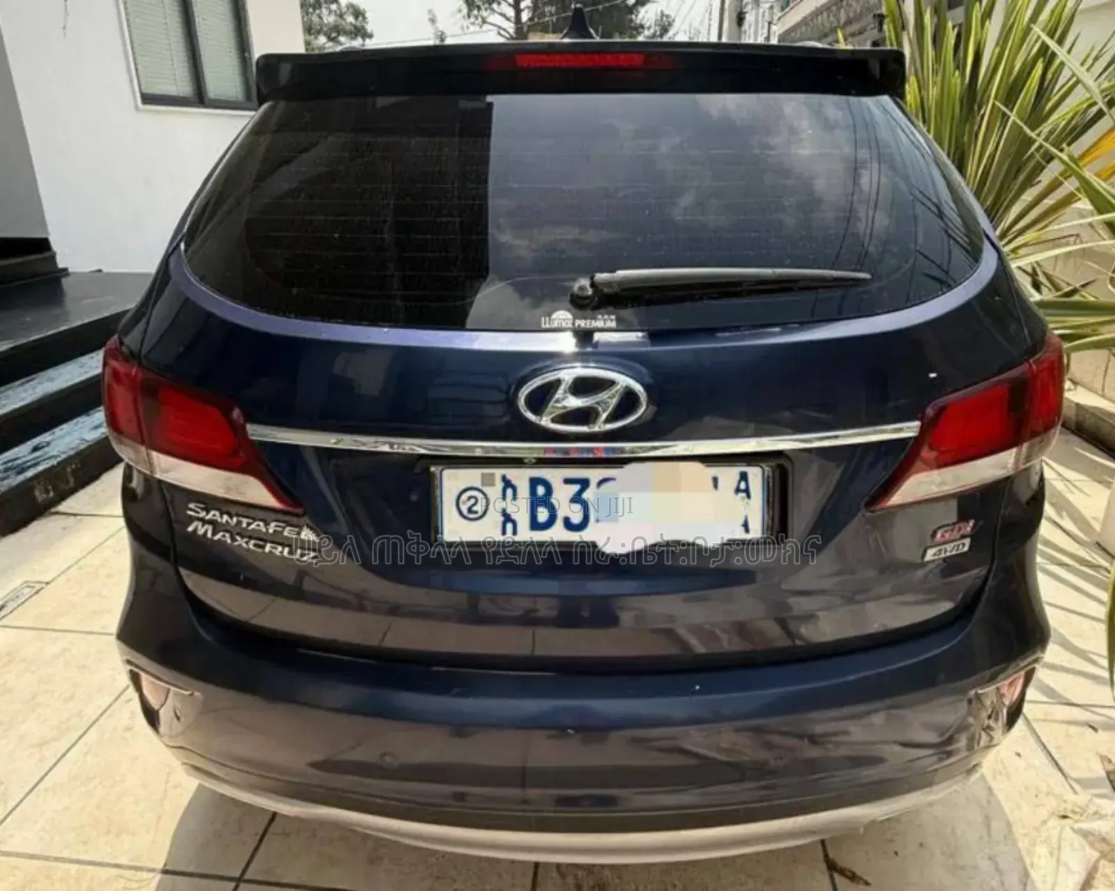 Hyundai Santa Fe 2017 Matt Black