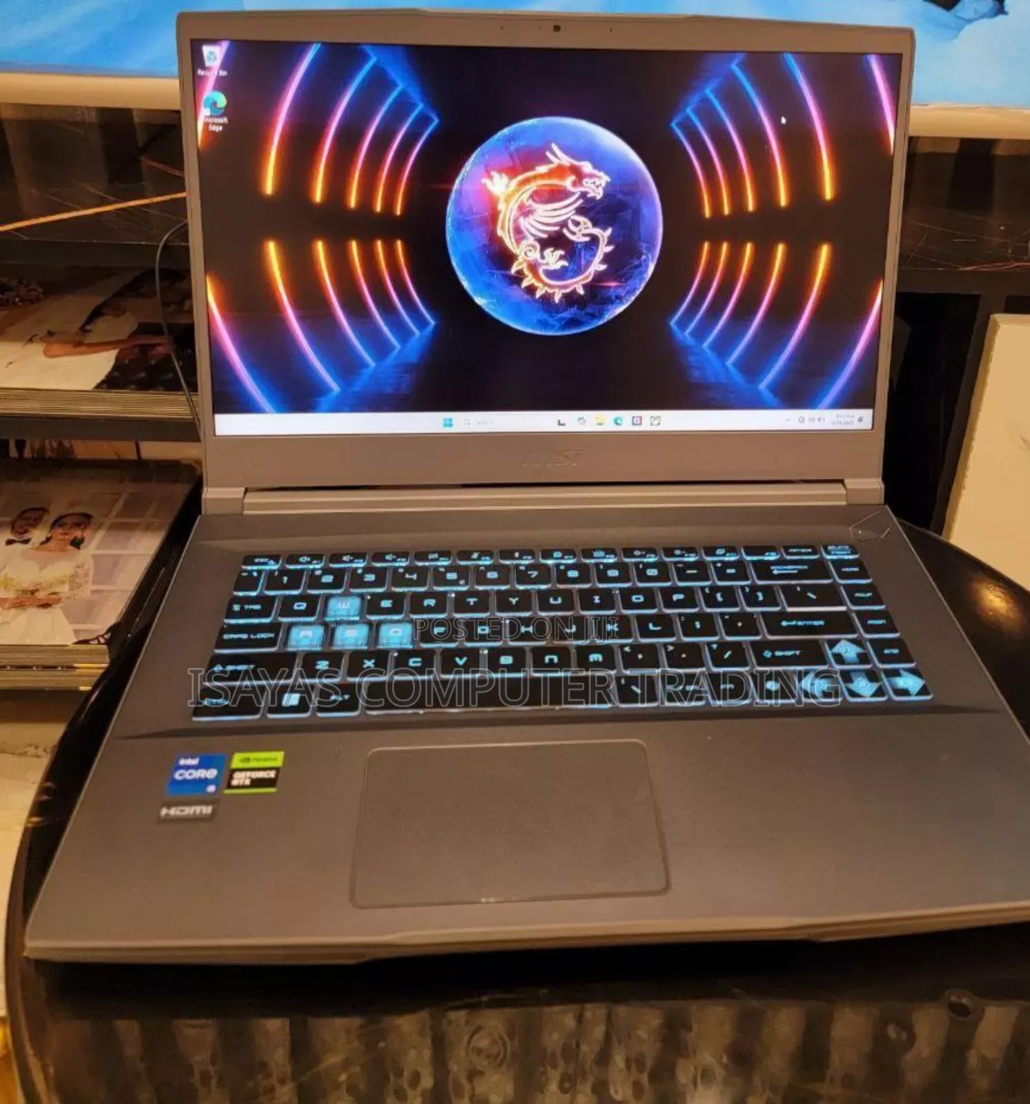 New Laptop MSI 16GB Intel Core i5 SSD 512GB