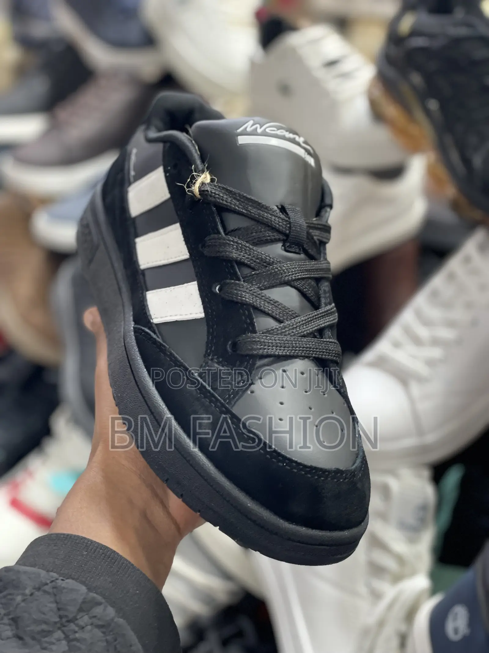 Adidas Quality Black Sneakers Metro