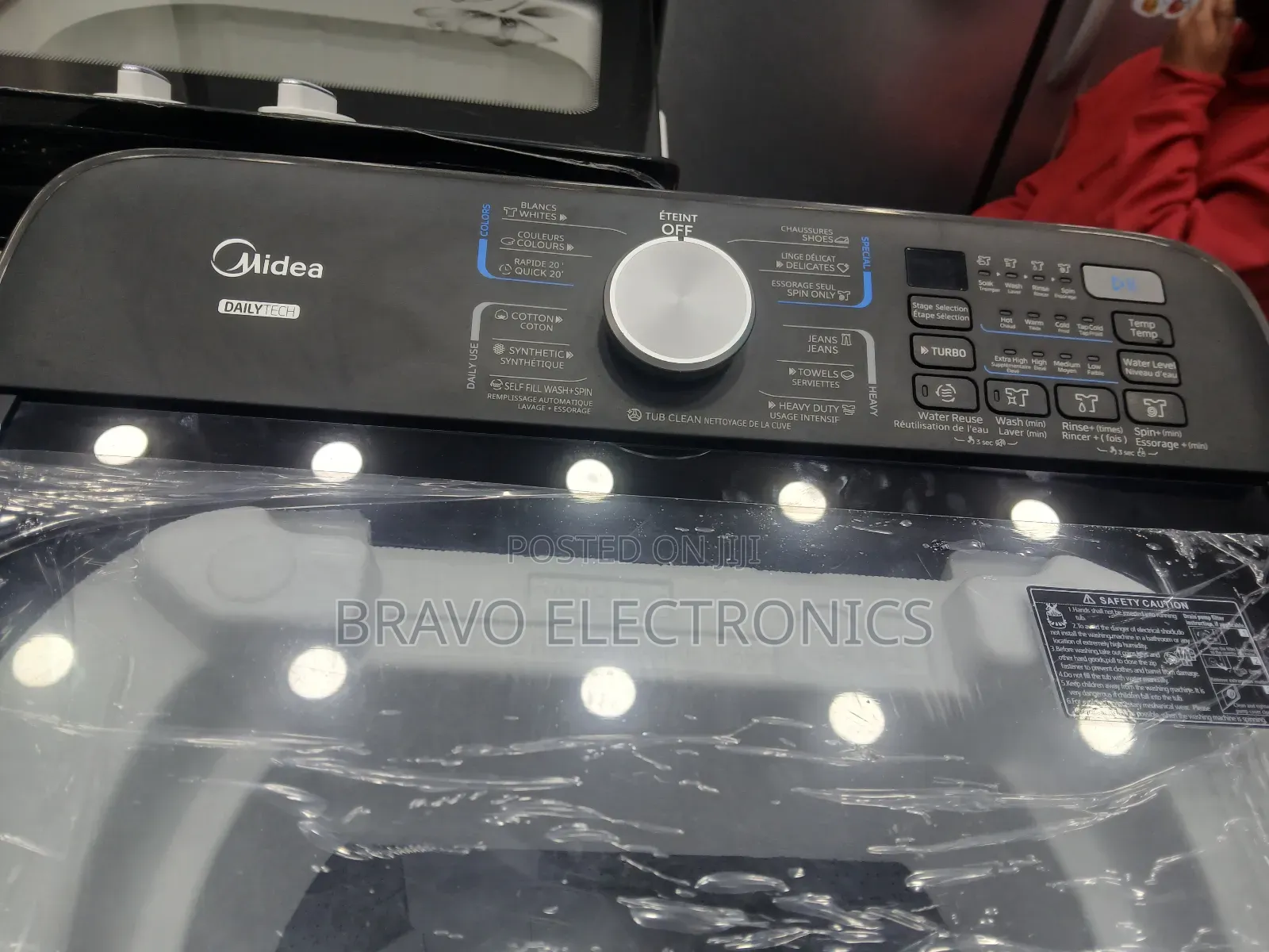 Midea 16kg Automatic Washing Machine – Big Size, Big Power!