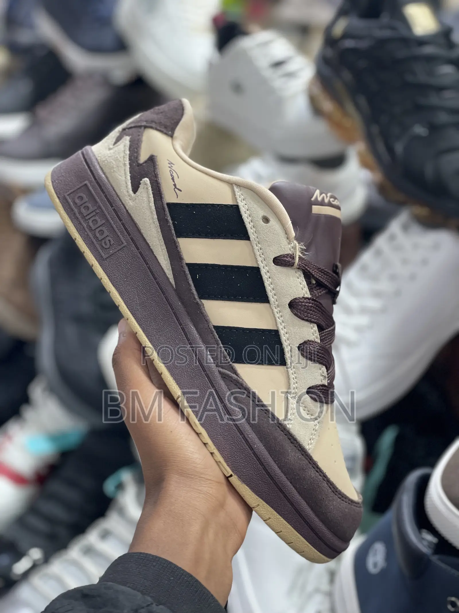 Adidas Bark Black Missy Quality Sneakers for Men