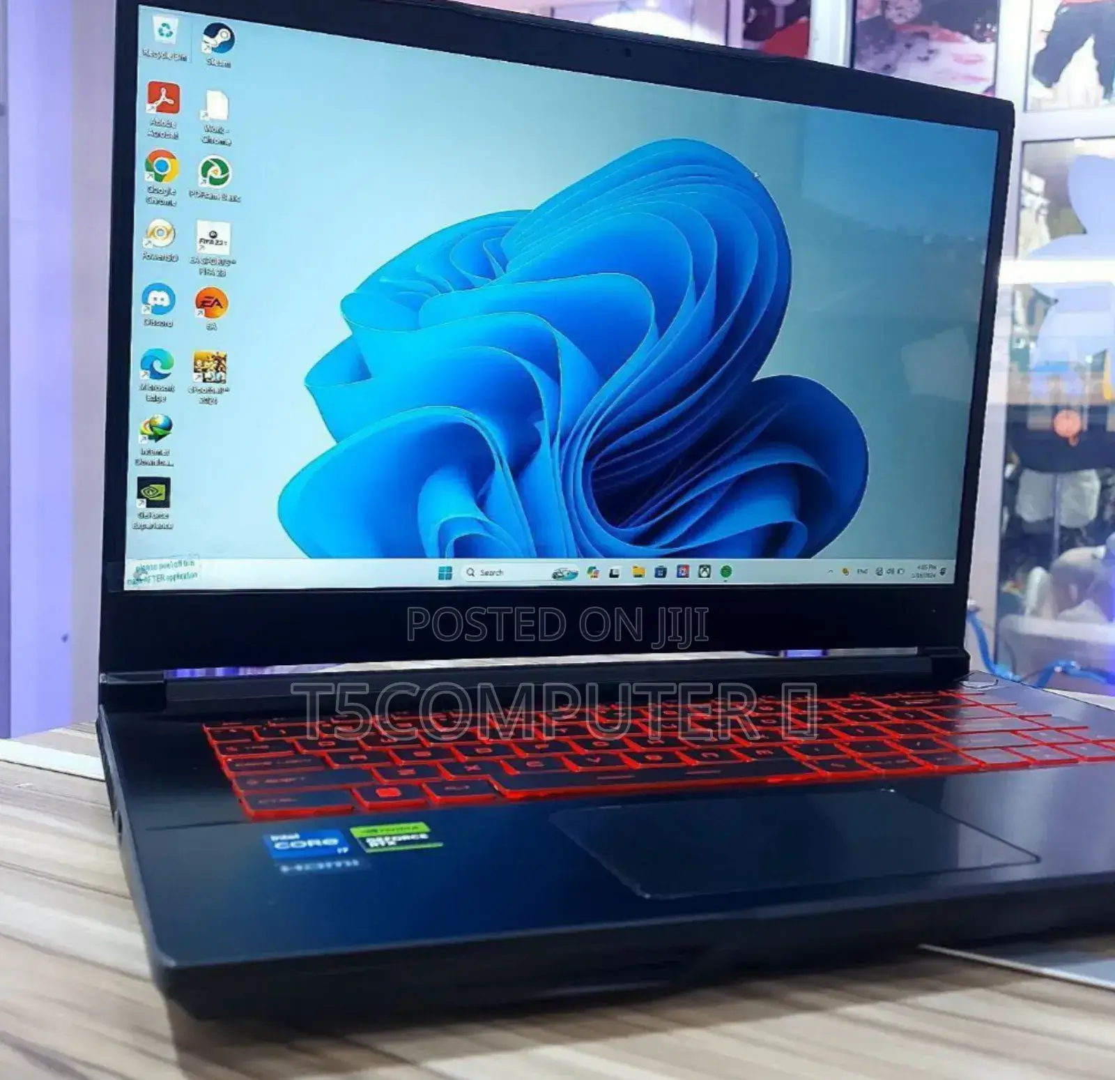 New Laptop MSI Katana GF66 16GB Intel Core I7 SSD 1T