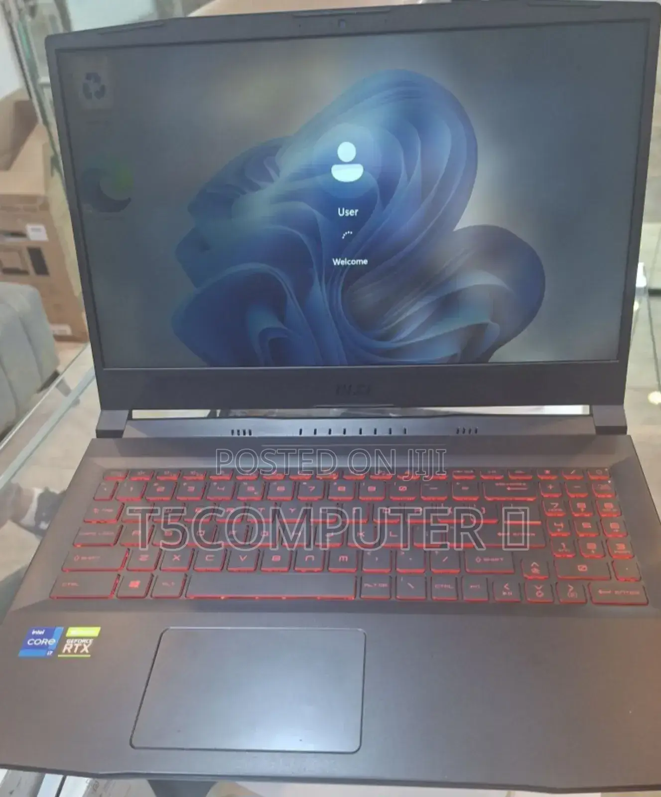 New Laptop MSI Katana GF66 16GB Intel Core I7 SSD 1T