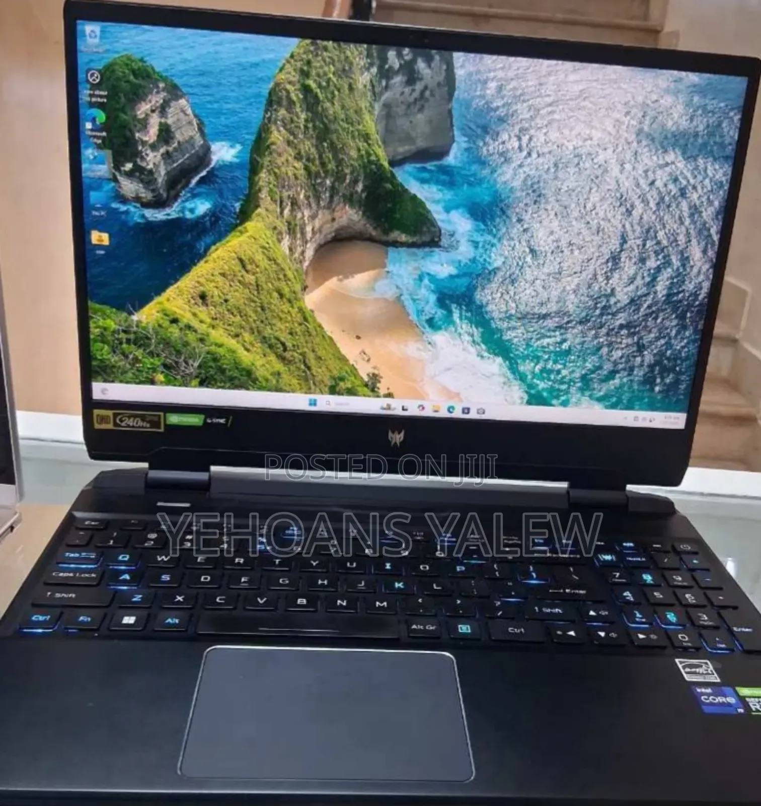 New Laptop HP Omen 17 16GB Intel Core I7 SSD 1T