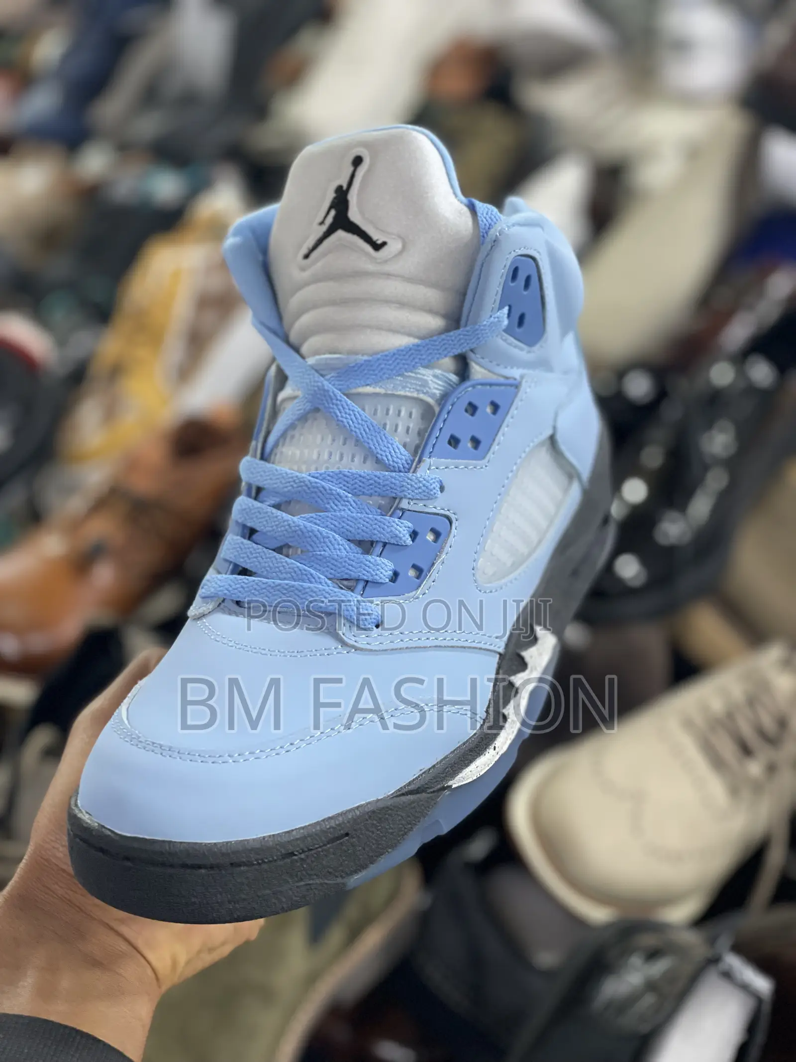 Retro Jordan 5 Unc University Blue Men’S Size 40-44 Fashion