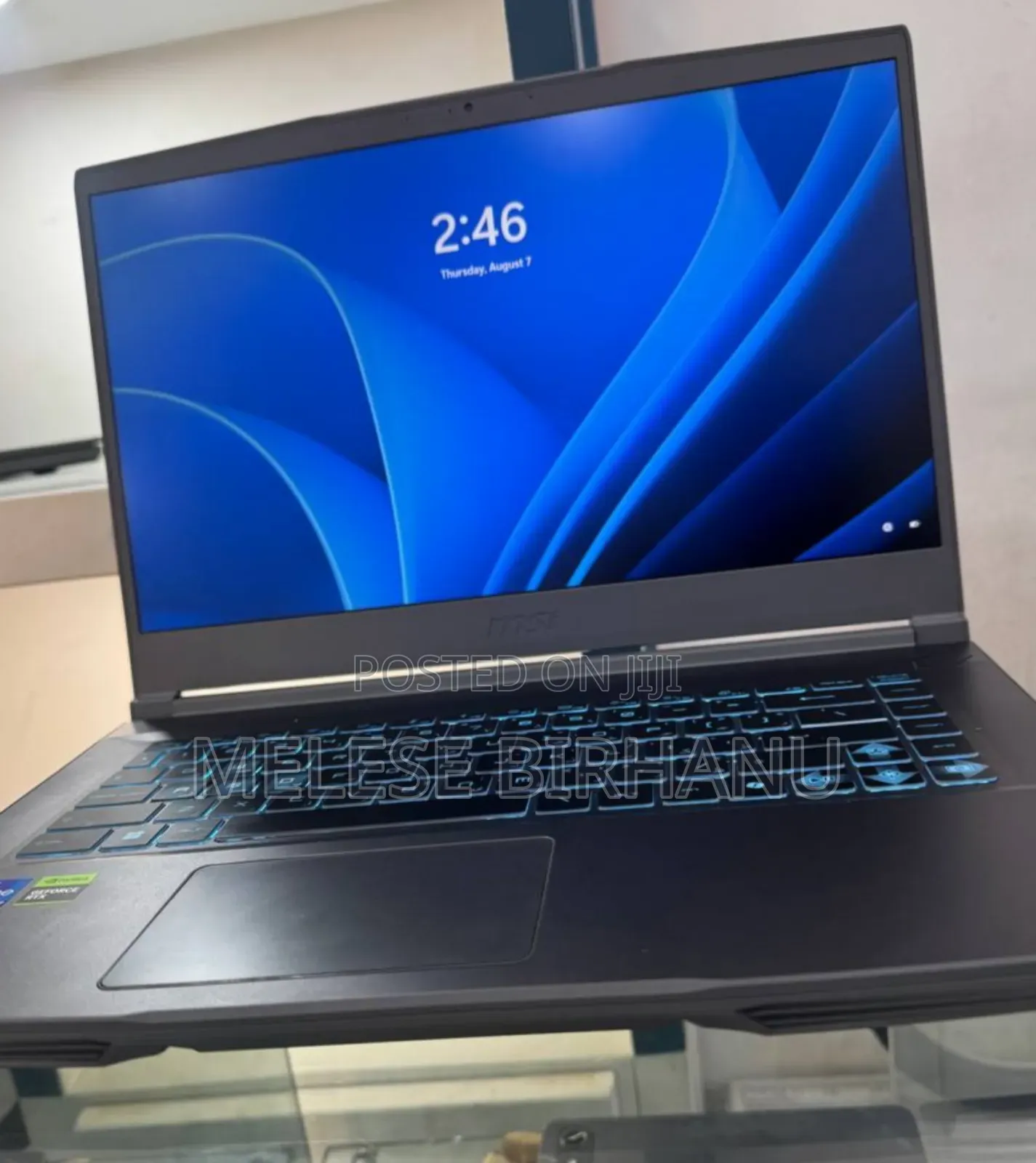 New Laptop MSI GP75 Leopard 16GB Intel Core I7 SSD 512GB