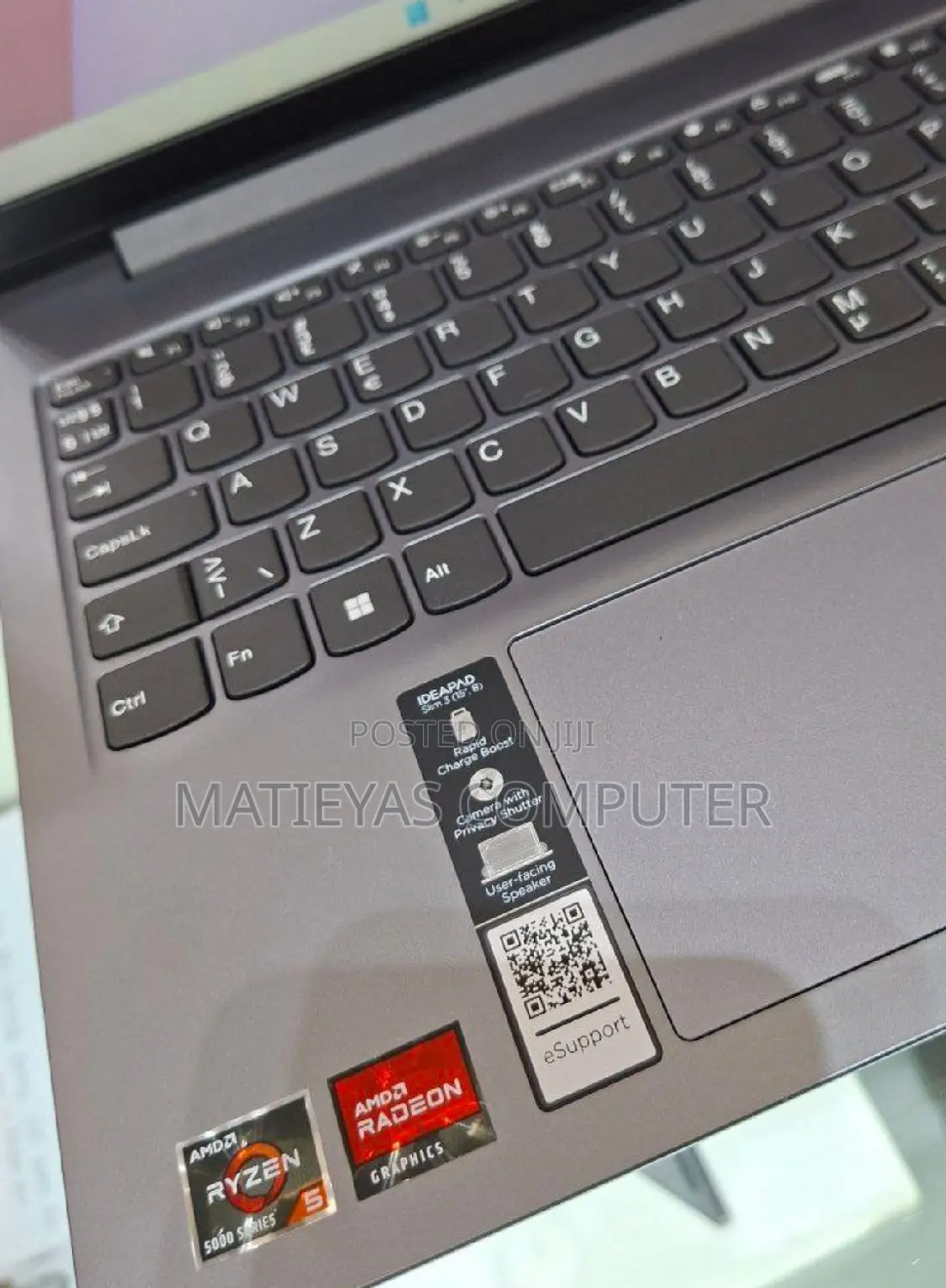 New Laptop Lenovo Ideapad 3 16GB AMD Ryzen 5 SSD 512GB